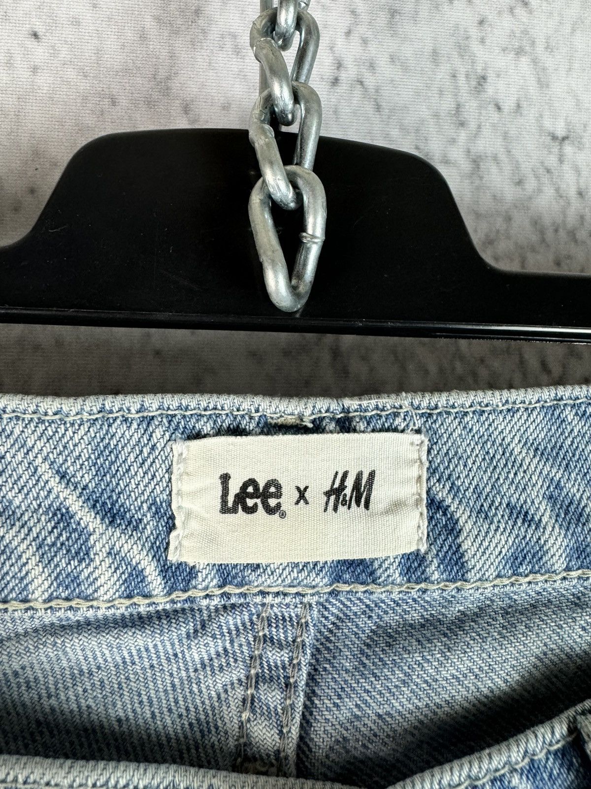 H&M Vintage LEE X H&M Baggy Streetwear archive denim pants Size 27" / US 4 / IT 40 - 4 Thumbnail