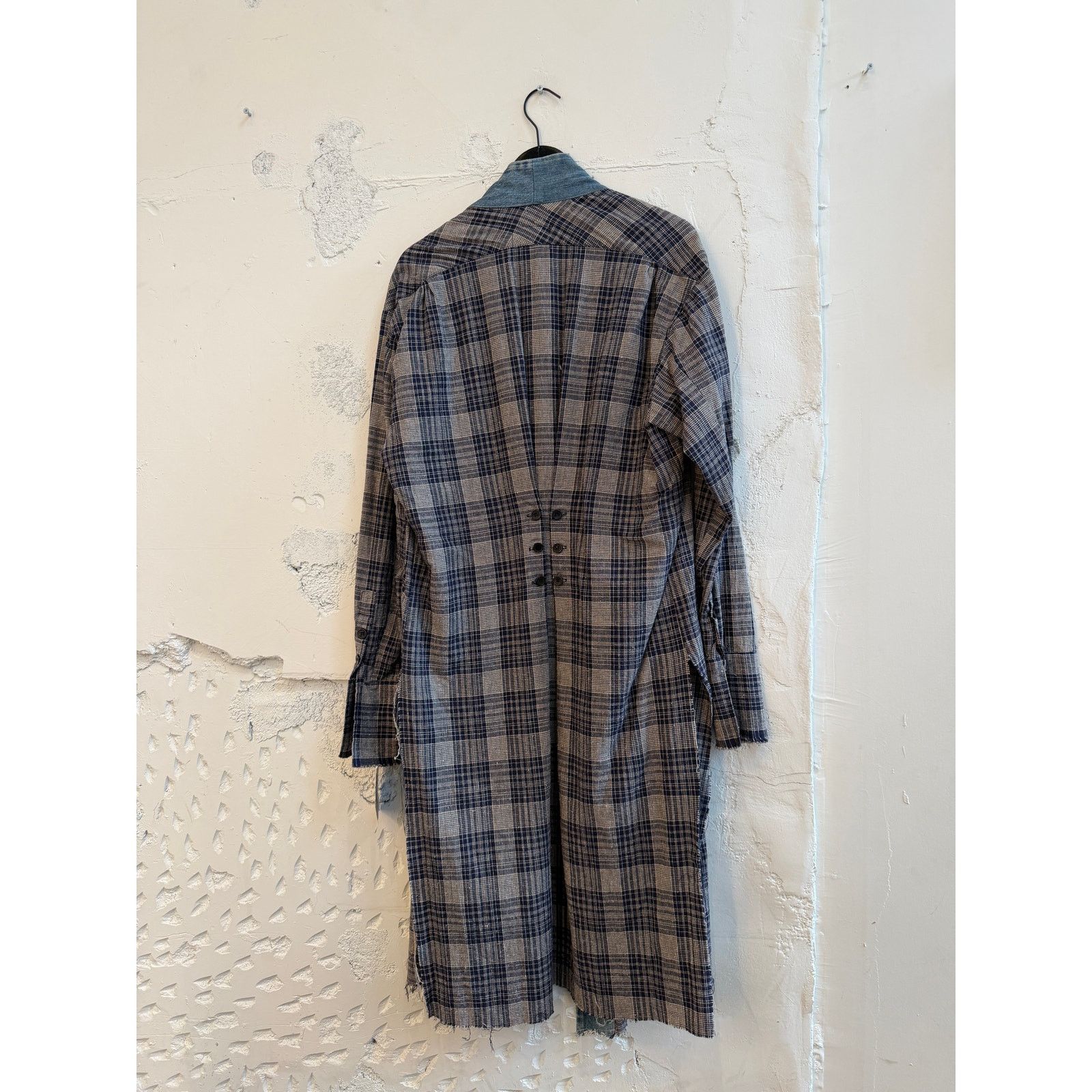 Greg Lauren Greg Lauren SAMPLE Plaid Long GL1 Kimono Size US XL / EU 56 / 4 - 3 Thumbnail