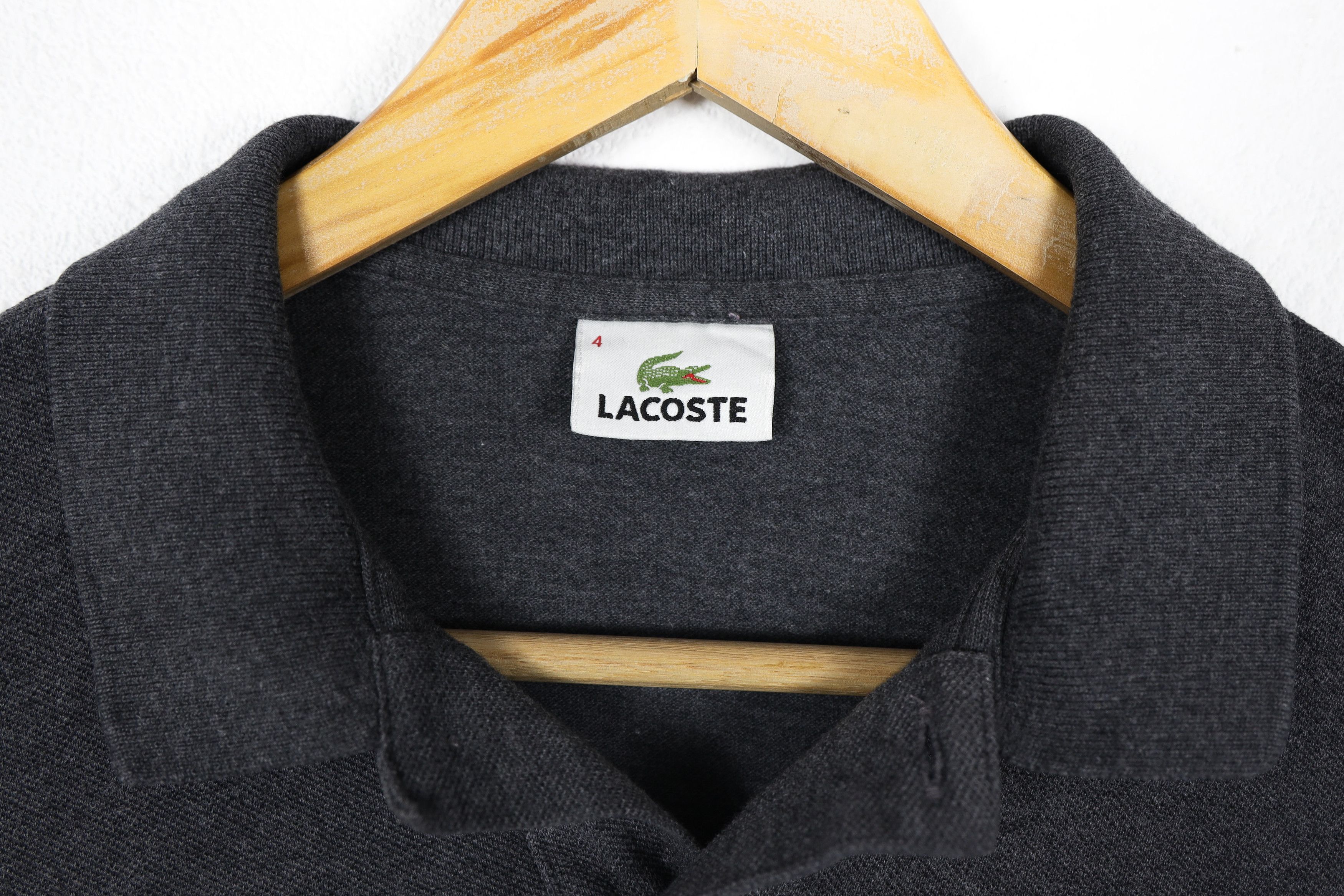 Lacoste × Vintage Vintage Lacoste Croc Logo Applique Polo Shirt 90s Y2K Size US M / EU 48-50 / 2 - 4 Thumbnail