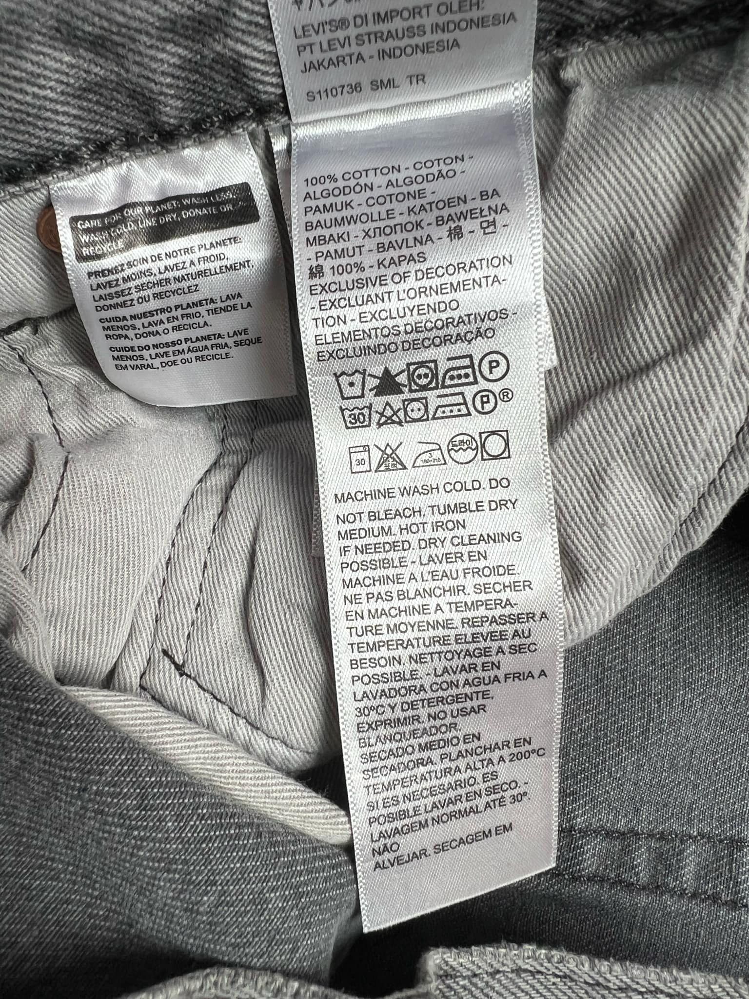 Levi's Levi's 501 denim pants 33x34 size Size US 33 - 7 Thumbnail