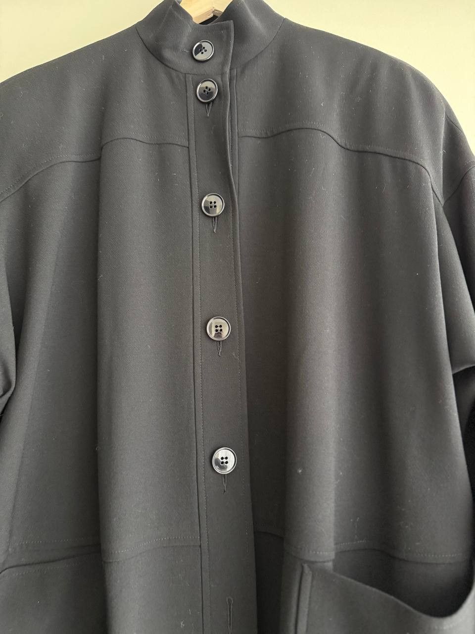 Gianfranco Ferre Gianfranco Ferre Black Lana Womens Blazer’s Jacket Size XL / US 12-14 / IT 48-50 - 5 Thumbnail