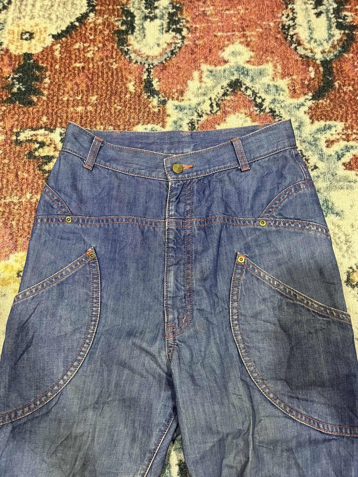Issey Miyake Crotch crop pants Size US 30 / EU 46 - 3 Thumbnail