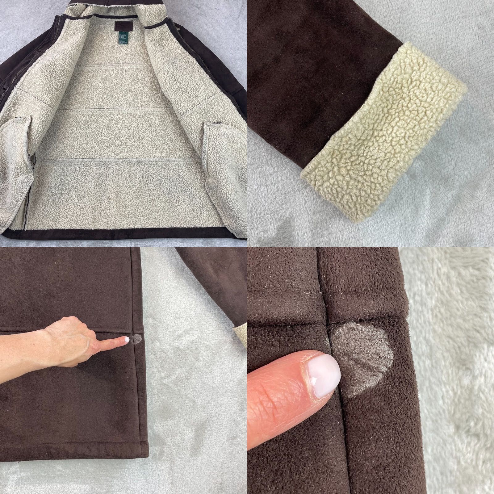 Ralph Lauren VINTAGE Lauren Ralph Lauren Coat Jacket Women Small Chocolate Brown Toggle Hooded LRL Coat Size S / US 4 / IT 40 - 8 Thumbnail