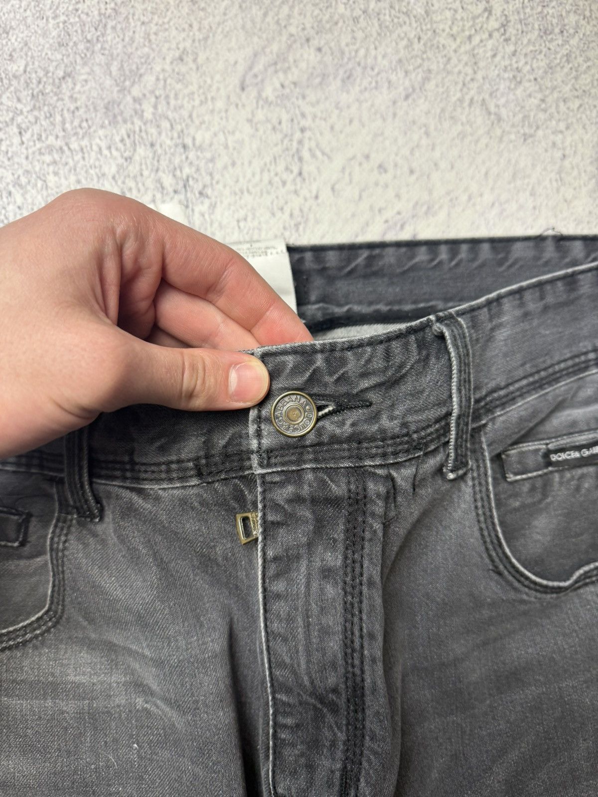 Dolce & Gabbana Vintage Dilce & Gabbana Denim Pants Y2K Size US 34 / EU 50 - 15 Thumbnail