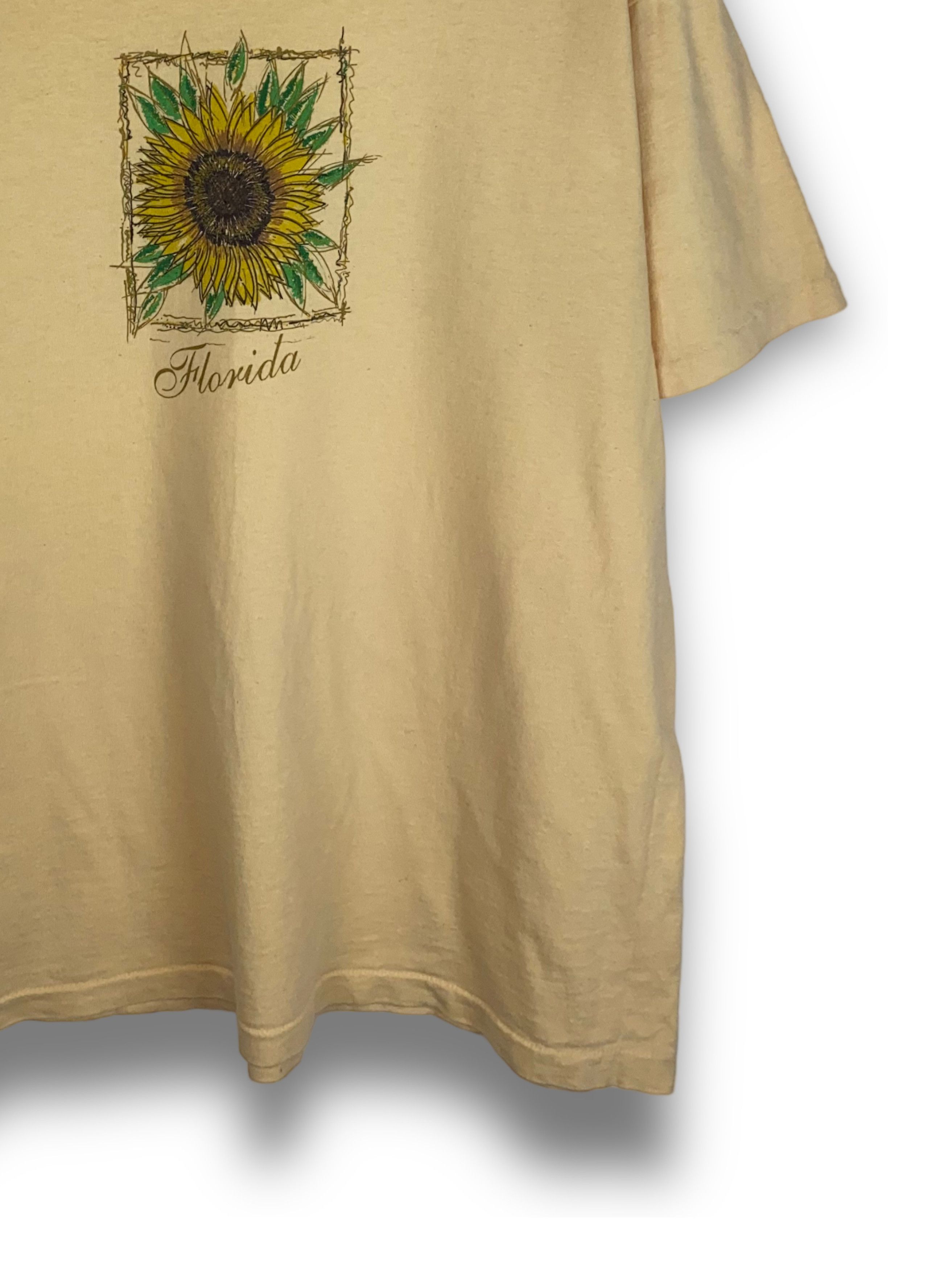 Vintage 90s Vintage Florida Graphic Single Stitch T-Shirt M450 Size US XL / EU 56 / 4 - 2 Thumbnail