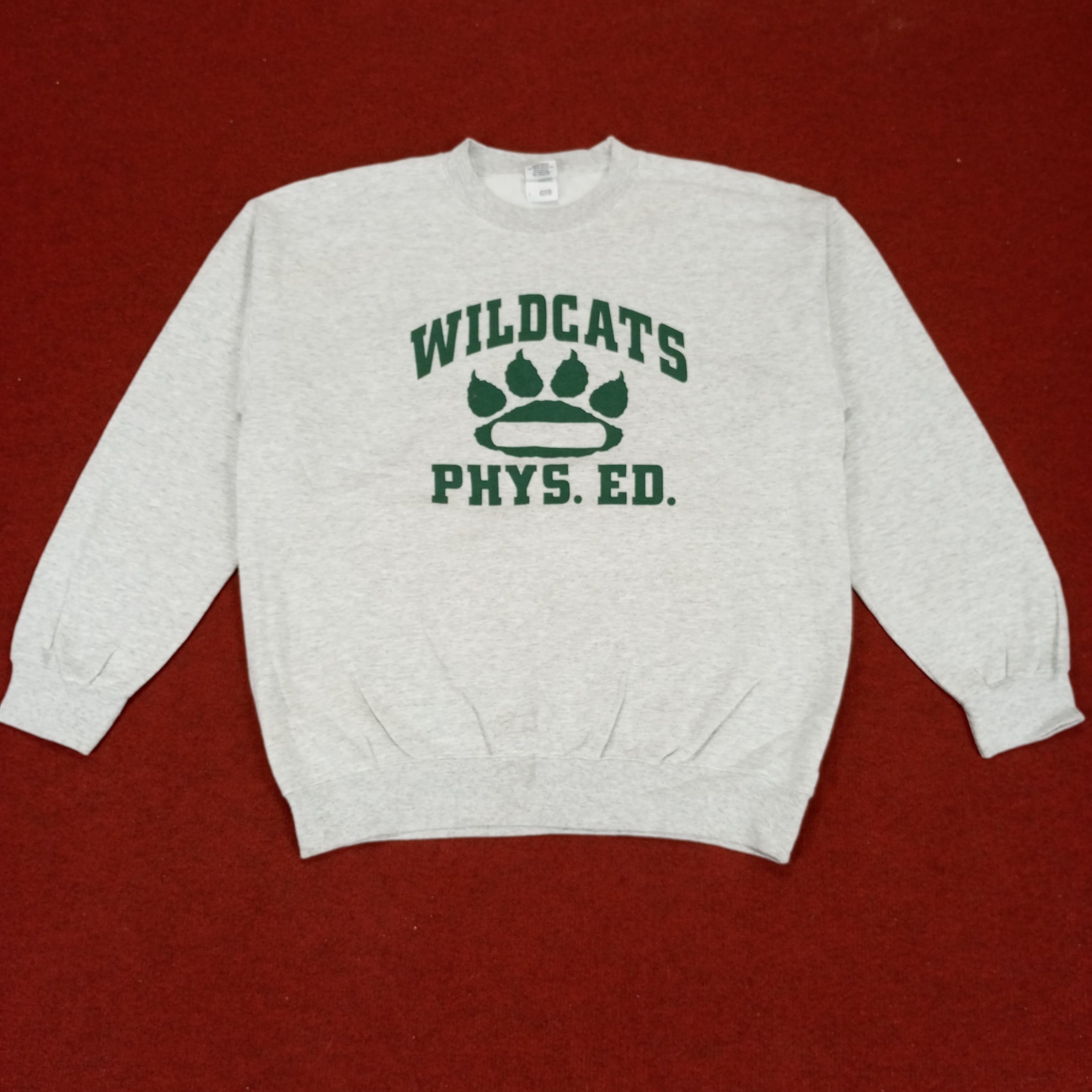 Vintage Wildcats Phys Ed Center Design Sweatshirt Size US L / EU 52-54 / 3 - 1 Thumbnail
