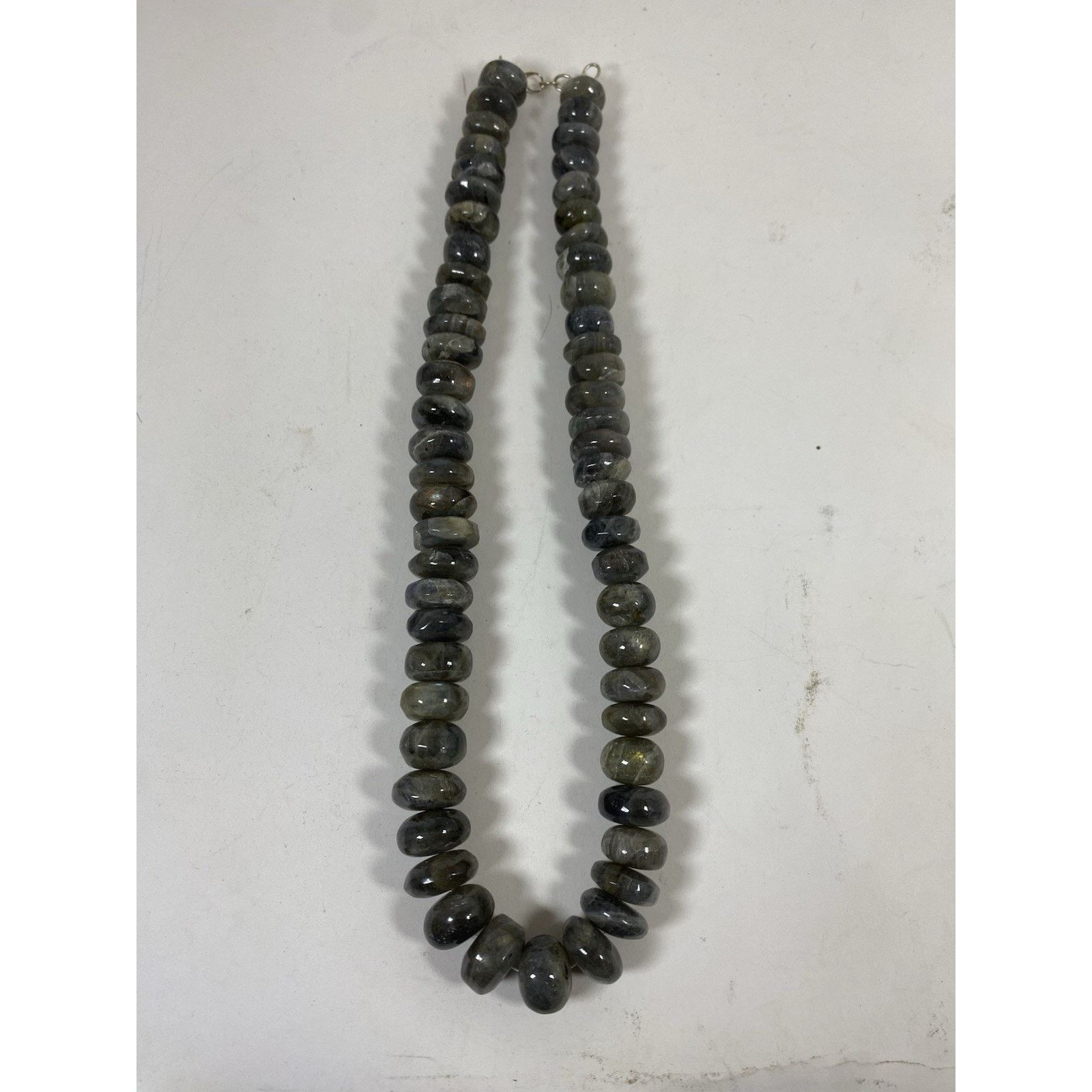 Other Grey Agate Necklace – Natural Stone Beaded Jewelry Elegant Size ONE SIZE - 2 Thumbnail