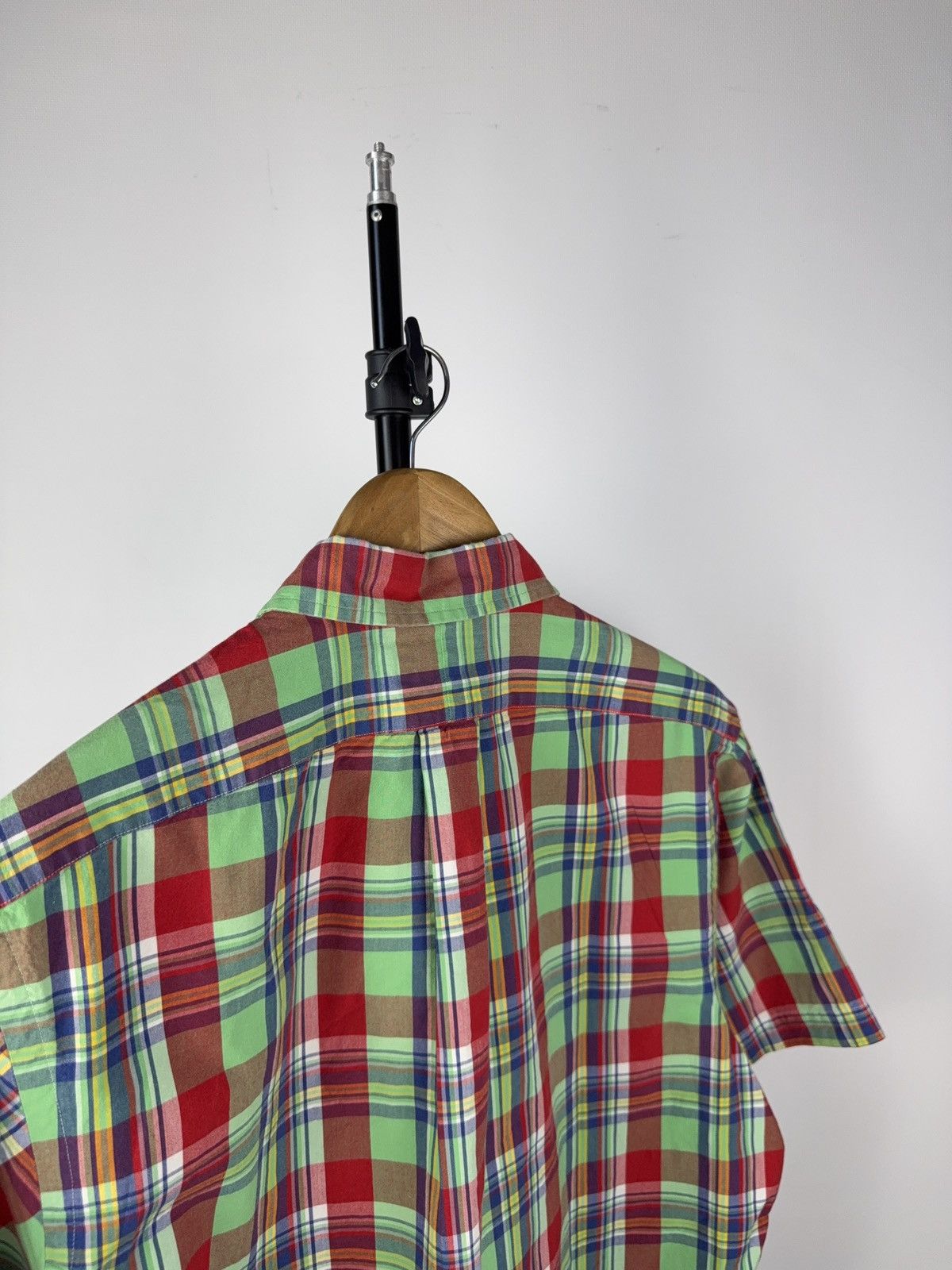 Polo Ralph Lauren Vintage 90s PRL Polo Ralph Lauren Madras Plaid Shirt Size US L / EU 52-54 / 3 - 8 Thumbnail
