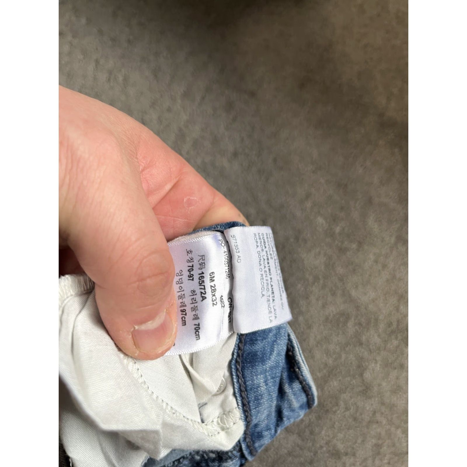 Levi's VINTAGE Levi's Jeans Womens 6M 28x30 Blue Denim Modern Skinny Pant Size 28" / US 6 / IT 42 - 6 Thumbnail