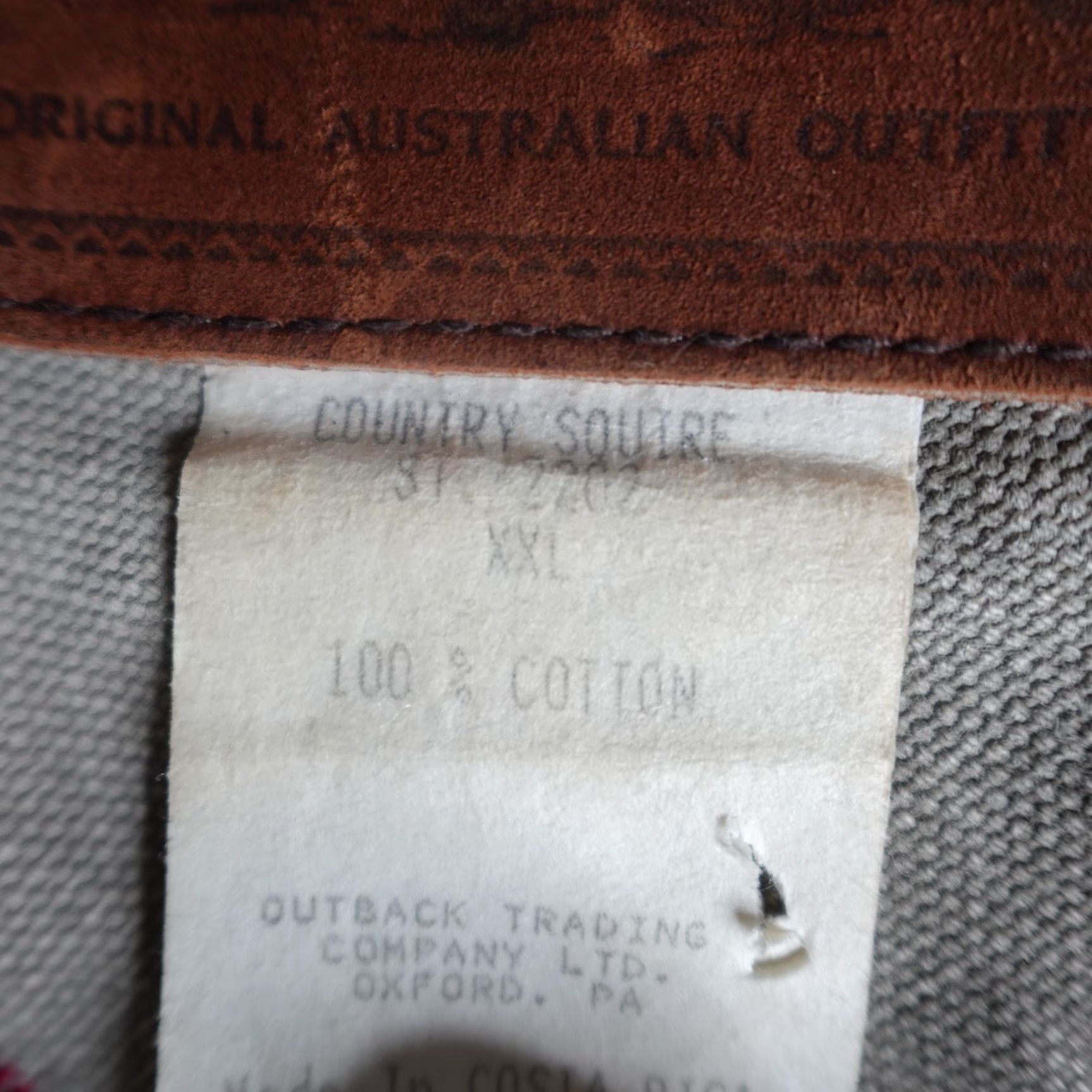 Vintage VINTAGE Outback Trading Jacket 2XL Gray Beige Canvas Coat Men Chore Military Jacket Size US XXL / EU 58 / 5 - 4 Thumbnail