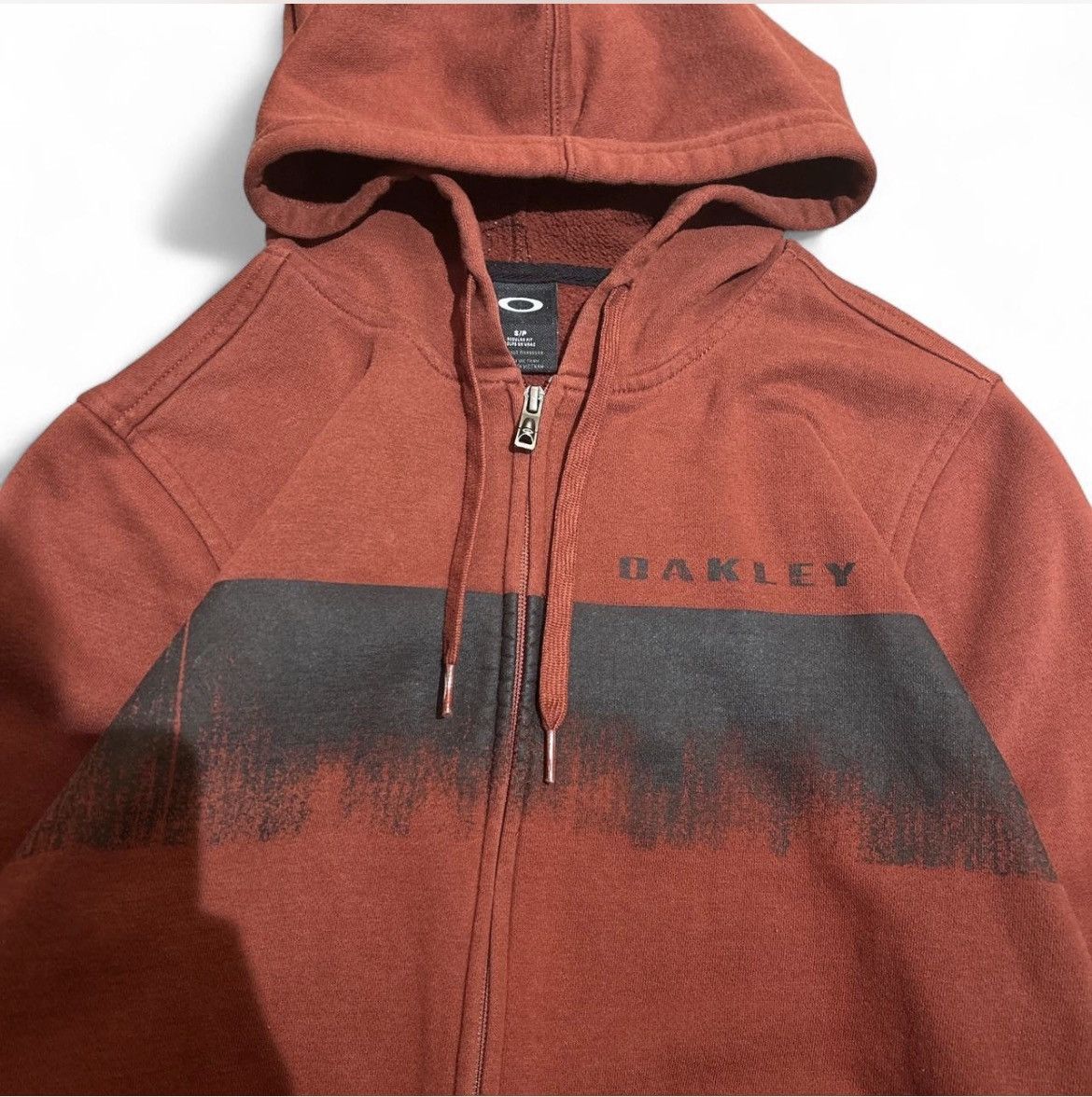 Oakley Oakley Dark Red Graphic Hoodie szS Size US S / EU 44-46 / 1 - 3 Thumbnail