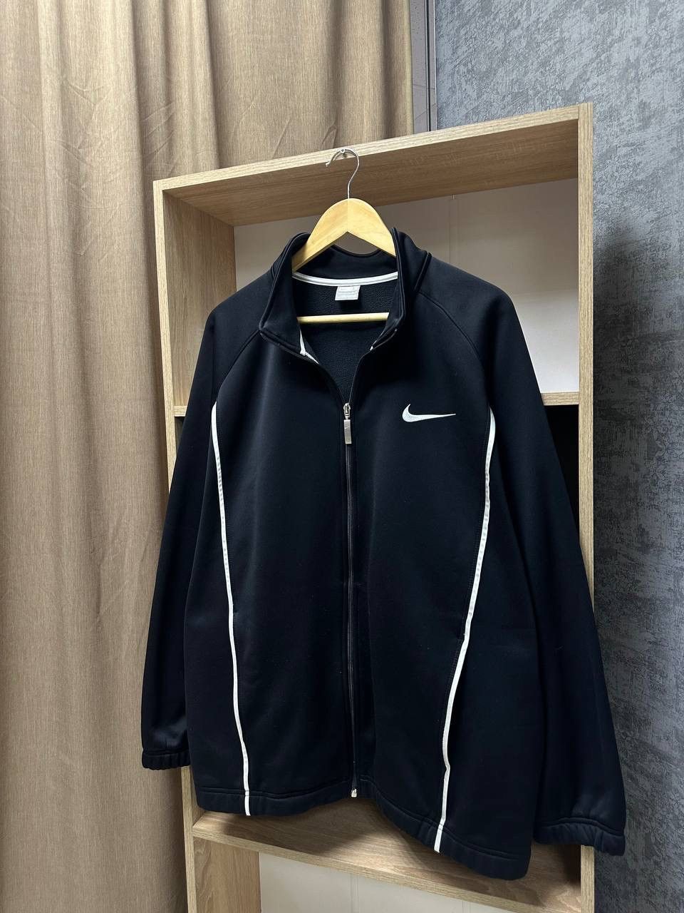 Nike × Nike ACG × Vintage Vintage Nike Black Full Zip Hoodie Size US L / EU 52-54 / 3 - 9 Thumbnail