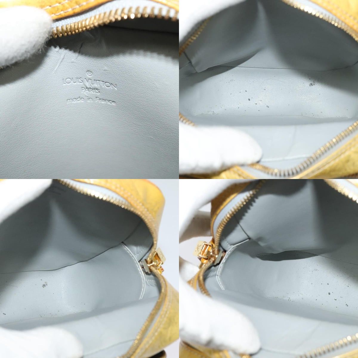Louis Vuitton LOUIS VUITTON Monogram Vernis Wooster Shoulder Bag Gris Size ONE SIZE - 11 Thumbnail
