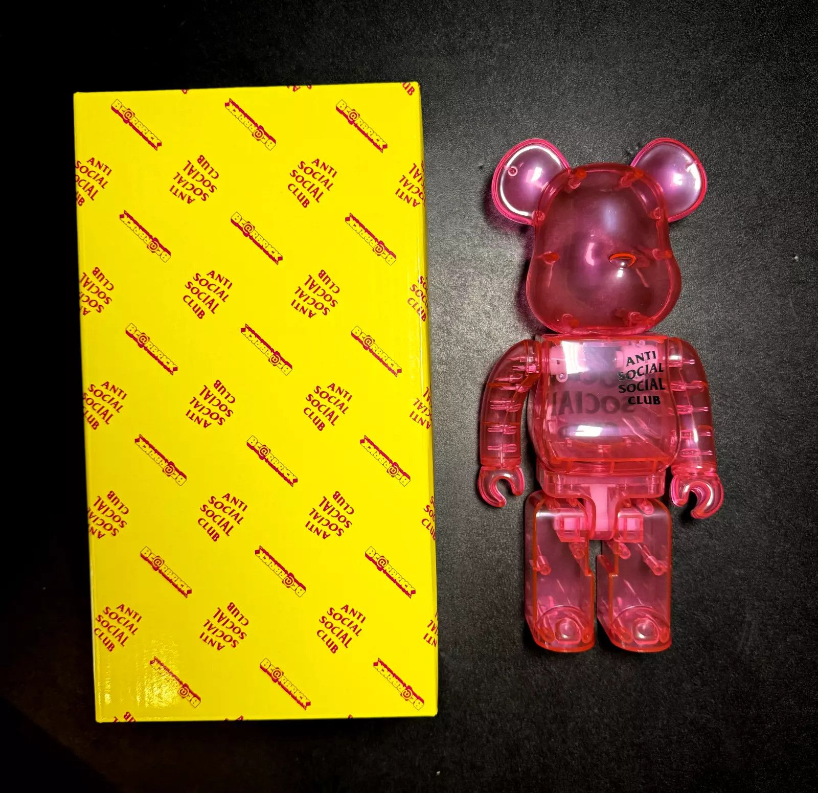 Anti Social Social Club × Medicom Toy BearBrick Anti Social