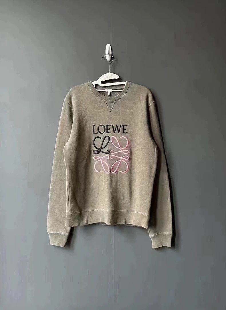 Loewe LOEWE Patchwork embroidered hoodie Size S / US 4 / IT 40 - 1 Thumbnail