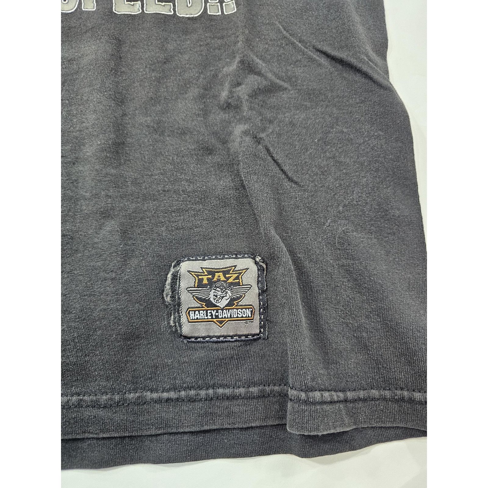Harley Davidson 90s Harley Davidson Wile E Coyote Motorcycle Black Shirt L Size US L / EU 52-54 / 3 - 6 Thumbnail