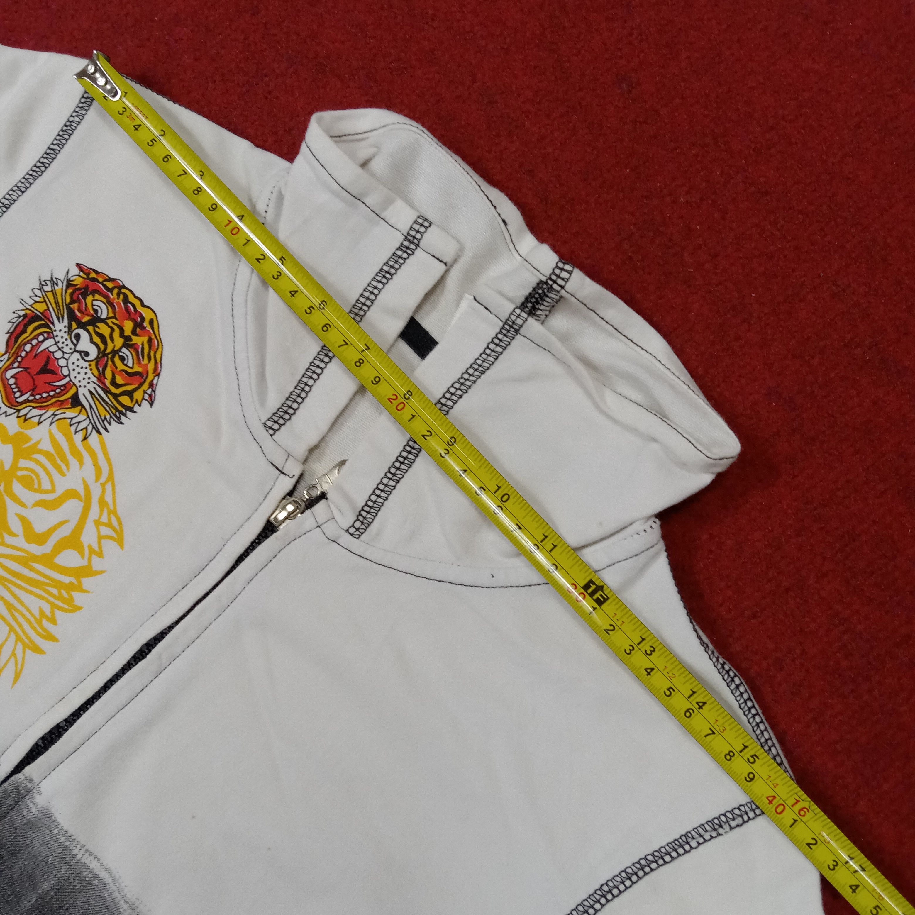 Christian Audigier × Ed Hardy × Vintage Ed Hardy Tiger Design Streetwear Style Sweater Size S / US 4 / IT 40 - 12 Thumbnail