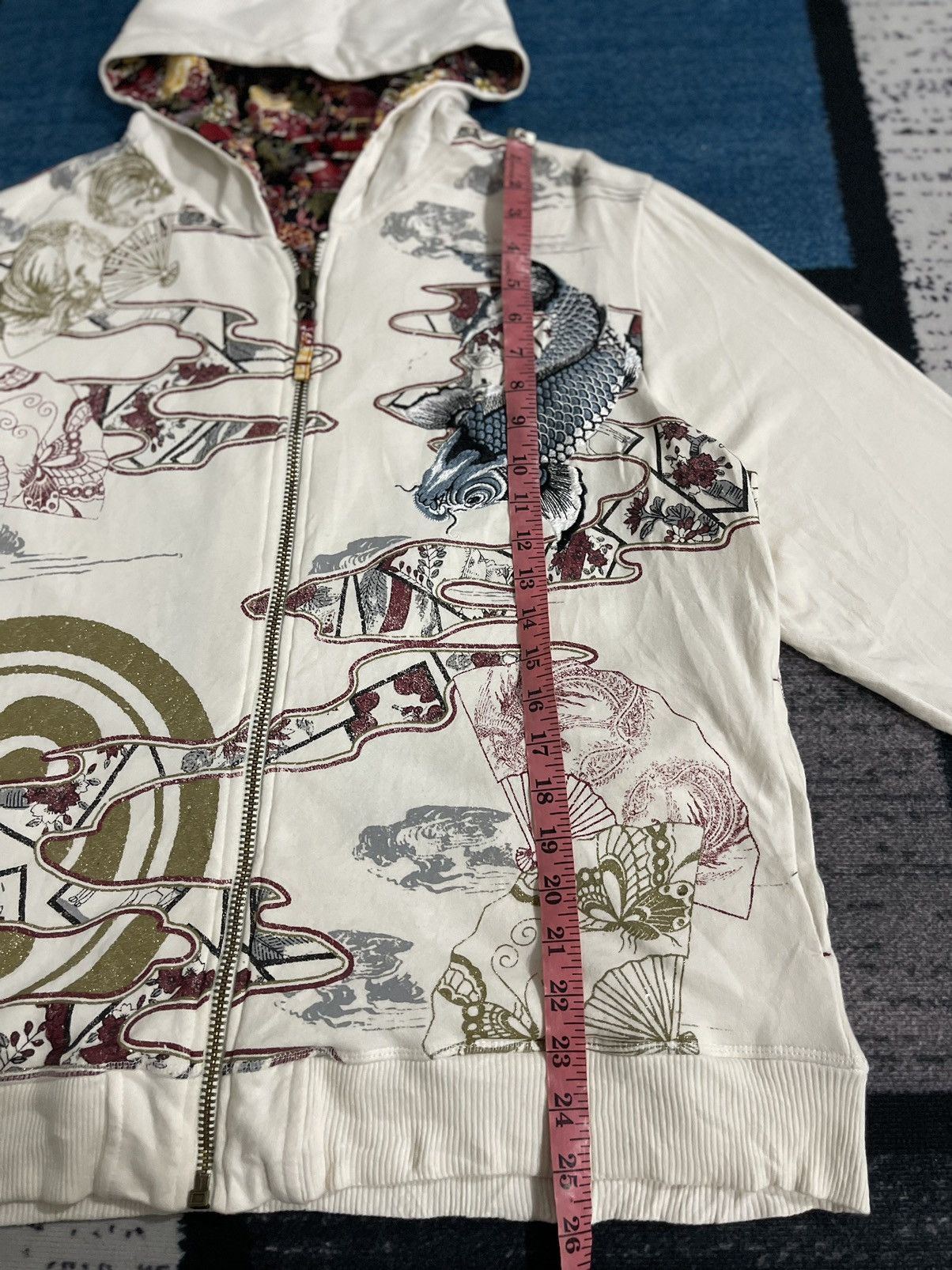 Bullet Noise Bullet Noise Sukajan Overprint Hoodie Jacket Size US M / EU 48-50 / 2 - 17 Thumbnail