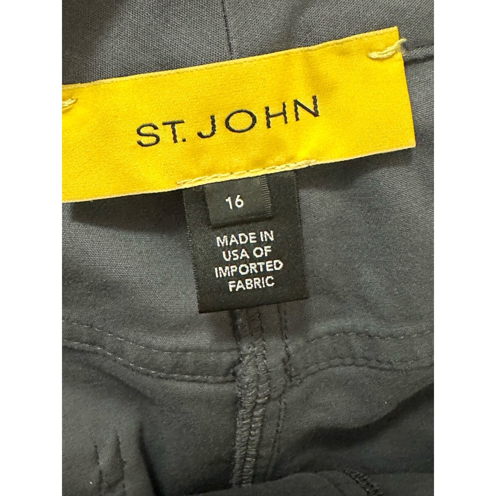 St. John St. John gray wide legs casual pants size 16 Size 38" / US 16 / IT 52 - 3 Thumbnail