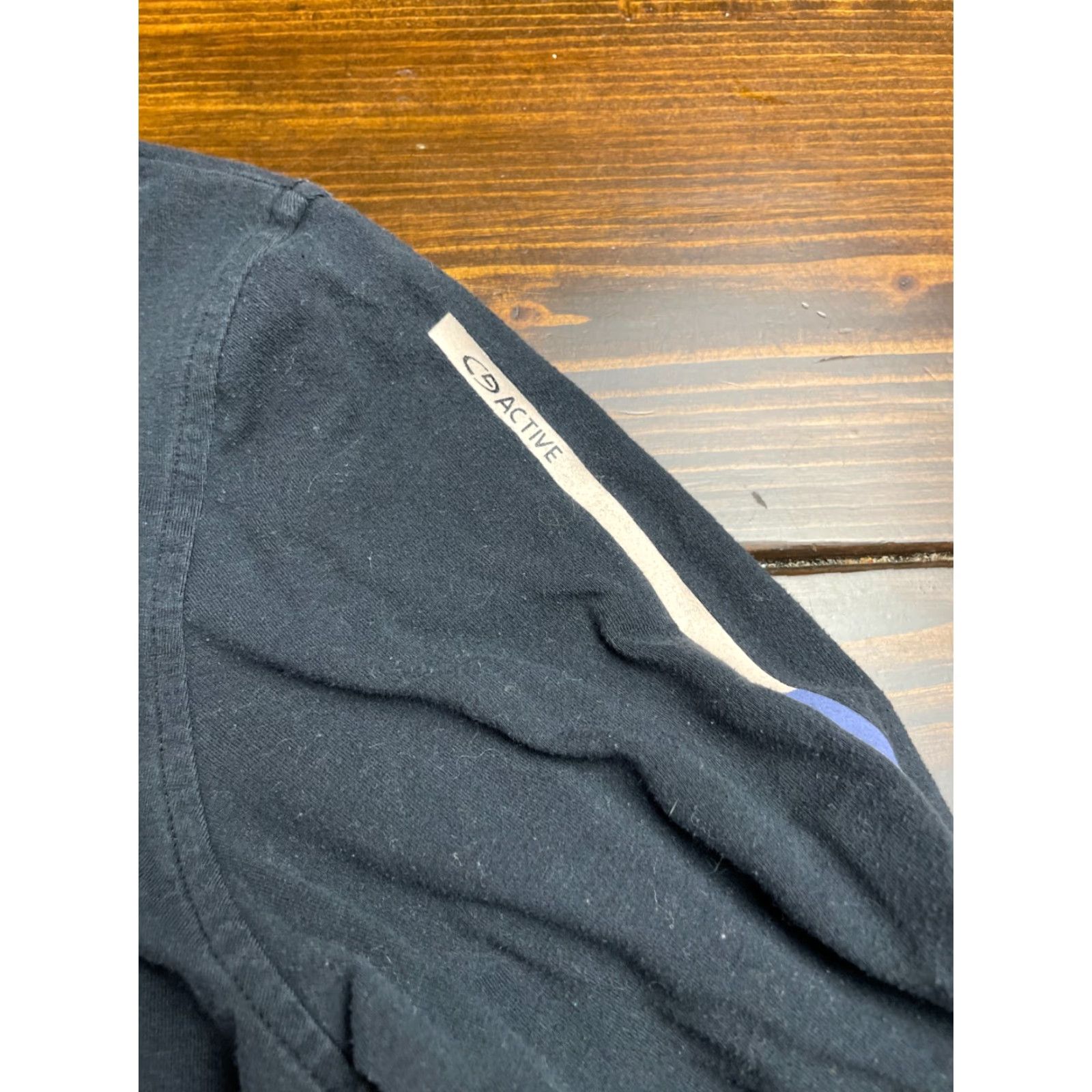Vintage Active Champion Sweater Womens Large Black Pullover Turtleneck Modern Fall Winter Activewear Semi Zip Knit Regular Size L Women’s Black SVG Size L / US 10 / IT 46 - 4 Thumbnail