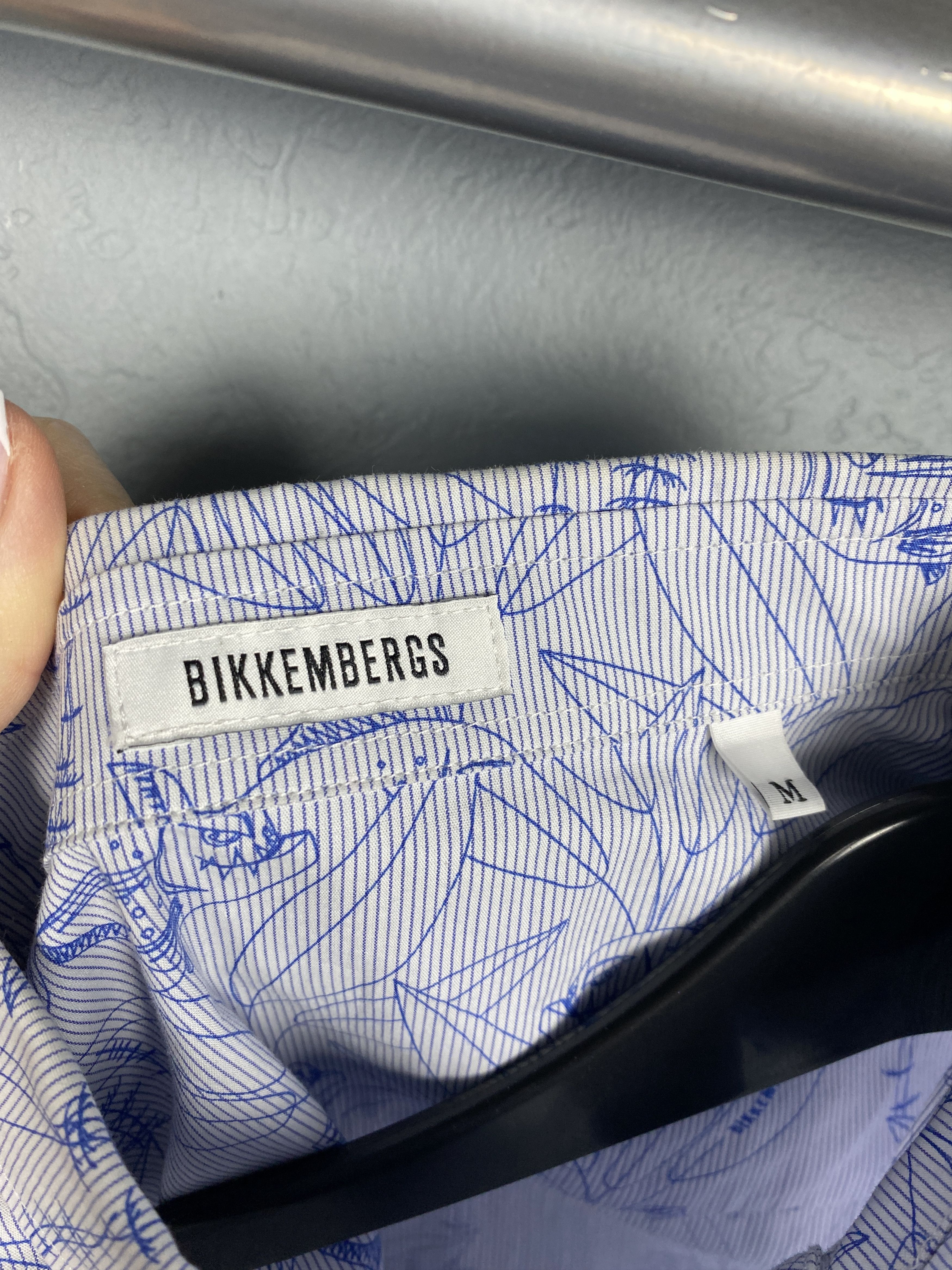 Dirk Bikkembergs Dirk Bikkembergs Mens Long Sleeve Shirt Size US M / EU 48-50 / 2 - 4 Thumbnail