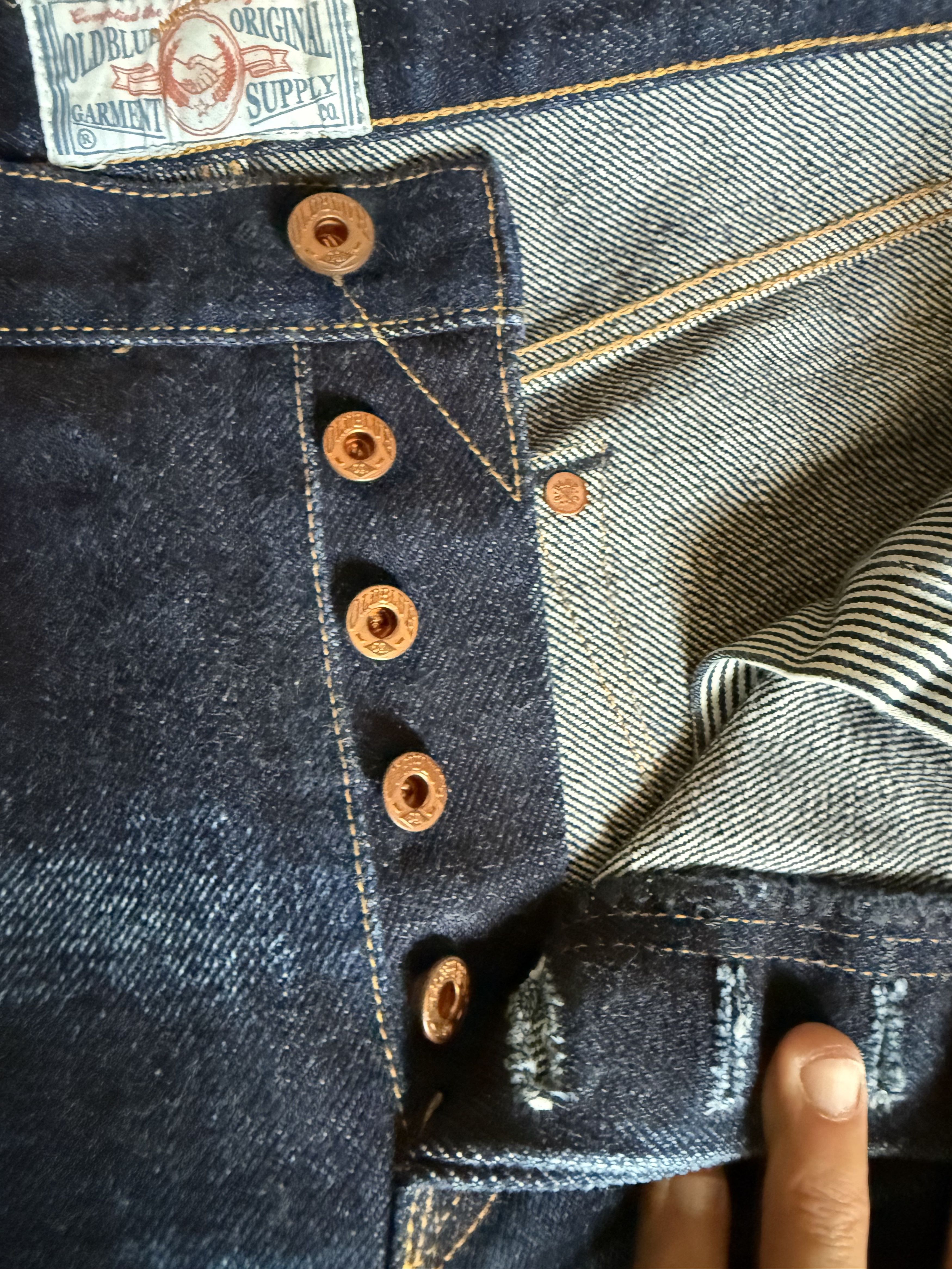 Oldblue Co. 8.25" Cut - 21/23 Oz Heavy Weight Beast 2024 - 34 Size US 34 / EU 50 - 13 Thumbnail
