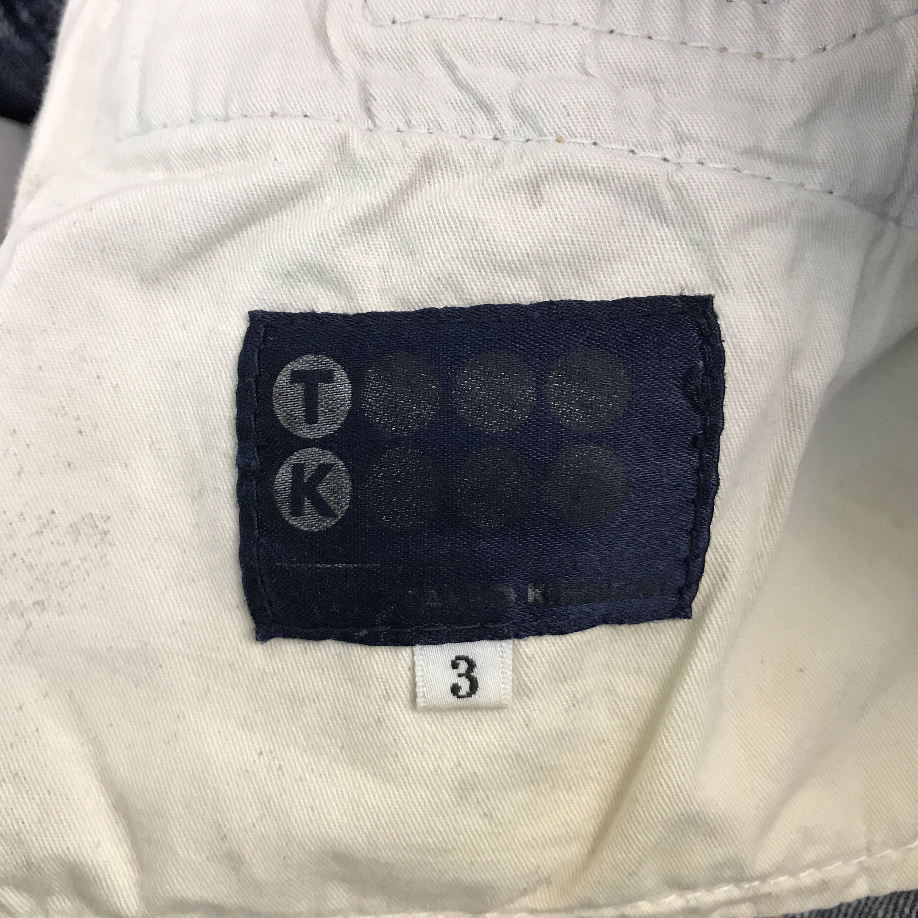 Japanese Brand japanese brand TK distressed design denim jean Size US 33 - 15 Thumbnail