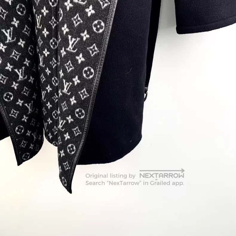 Louis Vuitton Louis Vuitton Black inside logo presbyopic full print shee Size XS / US 0-2 / IT 36-38 - 4 Thumbnail