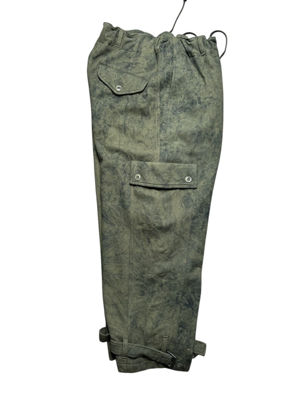 Japanese Brand × Y's × Yohji Yamamoto Y’s Yohji Yamamoto Wool Cargo Pants Size US 35 - 4 Thumbnail