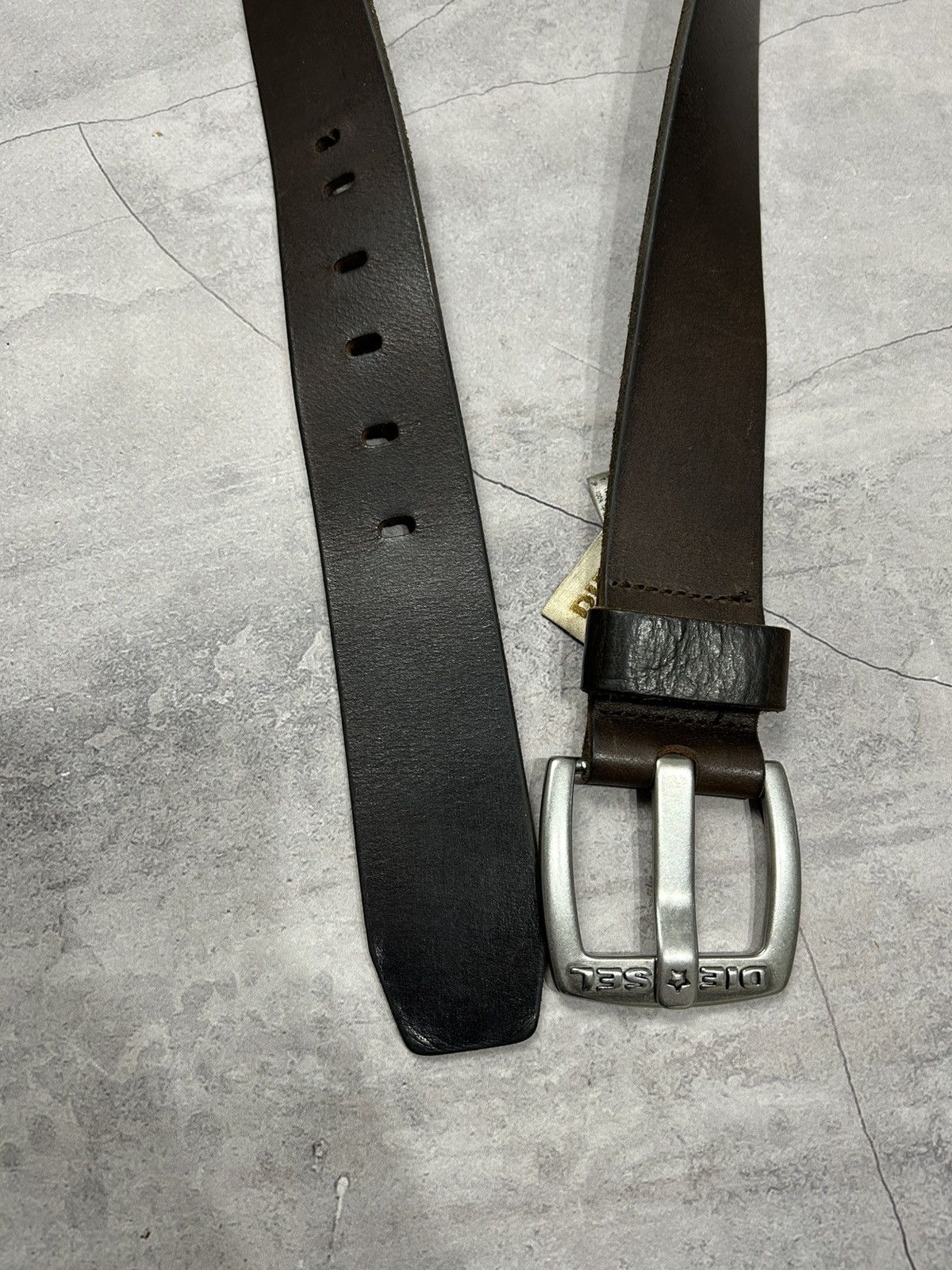Diesel Vintage Diesel Leather Belts Y2K Opium Style Streetwear Rare Size ONE SIZE - 5 Thumbnail