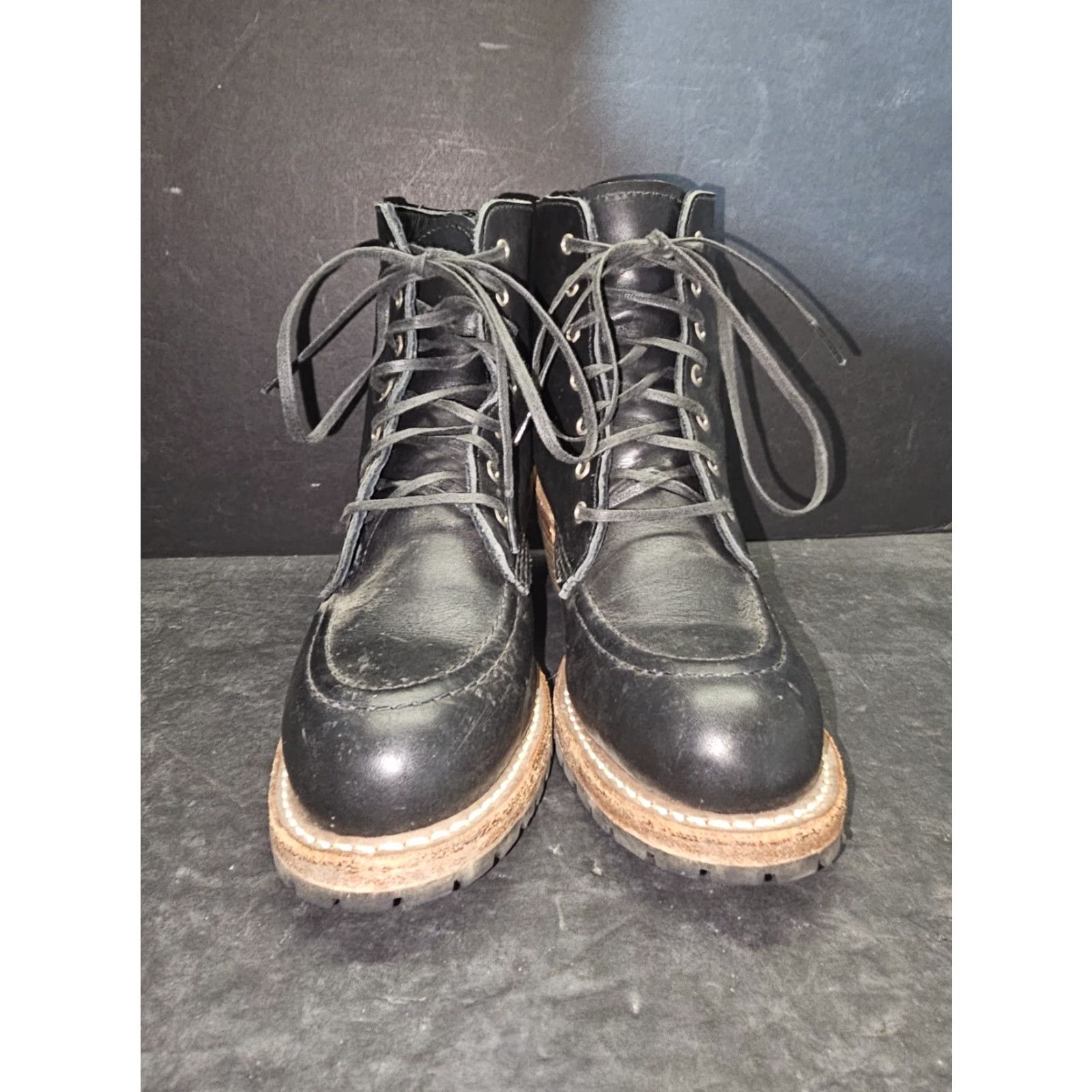 Red Wing VINTAGE Red Wing Clara Boots 3405 Women’s Heeled Ankle Black Leather Size 6 B - No Box Size US 6 / IT 36 - 4 Thumbnail
