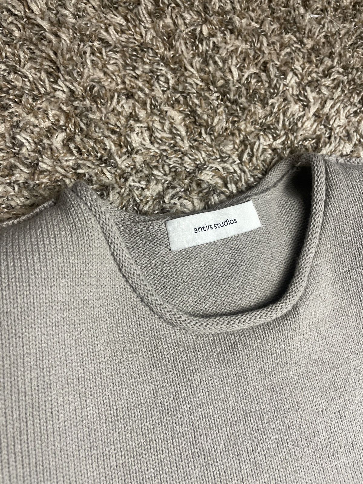 Entire Studios BURNS KNIT VEST MIDDLE GREY Size US XS / EU 42 / 0 - 3 Thumbnail