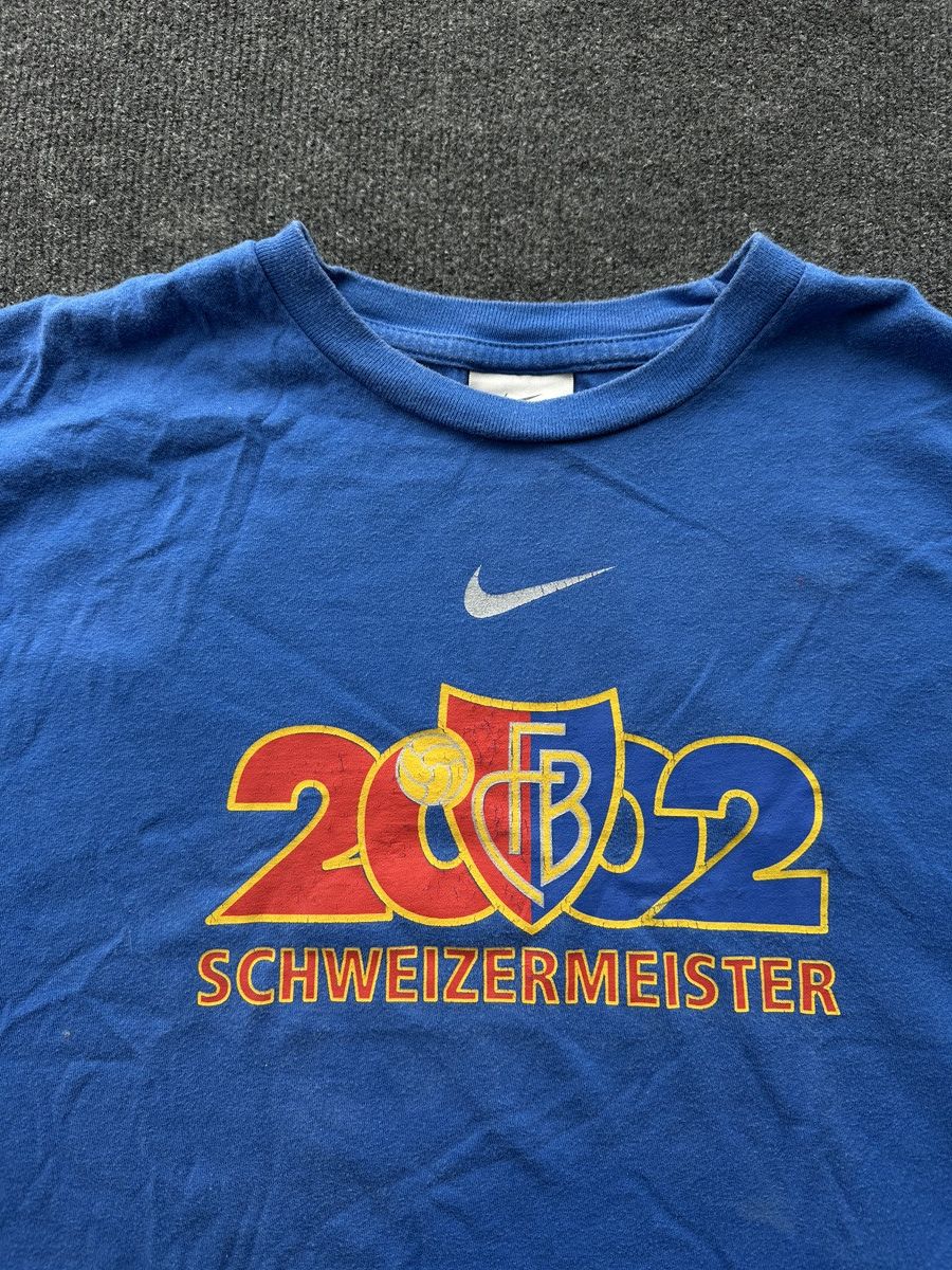 Nike 🚨 VNTG NIKE SCHWEIZERMWISTER SWITZERLAND FOOTBALL Size US L / EU 52-54 / 3 - 4 Thumbnail