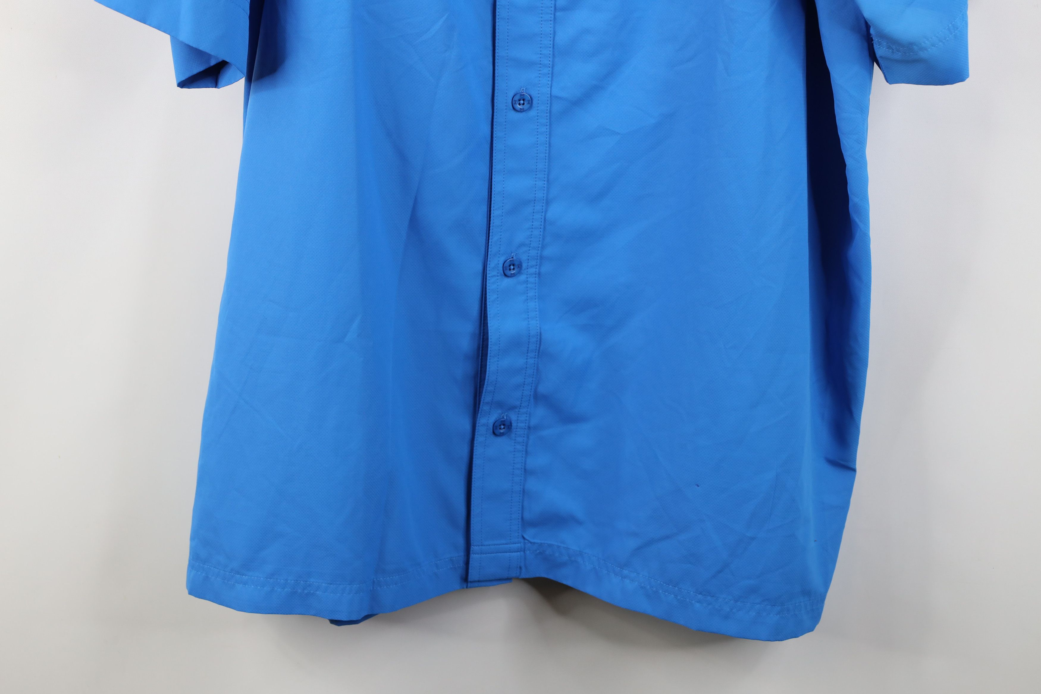 Under Armour Under Armour Woven Short Sleeve Collared Button Shirt Size US XXL / EU 58 / 5 - 3 Thumbnail