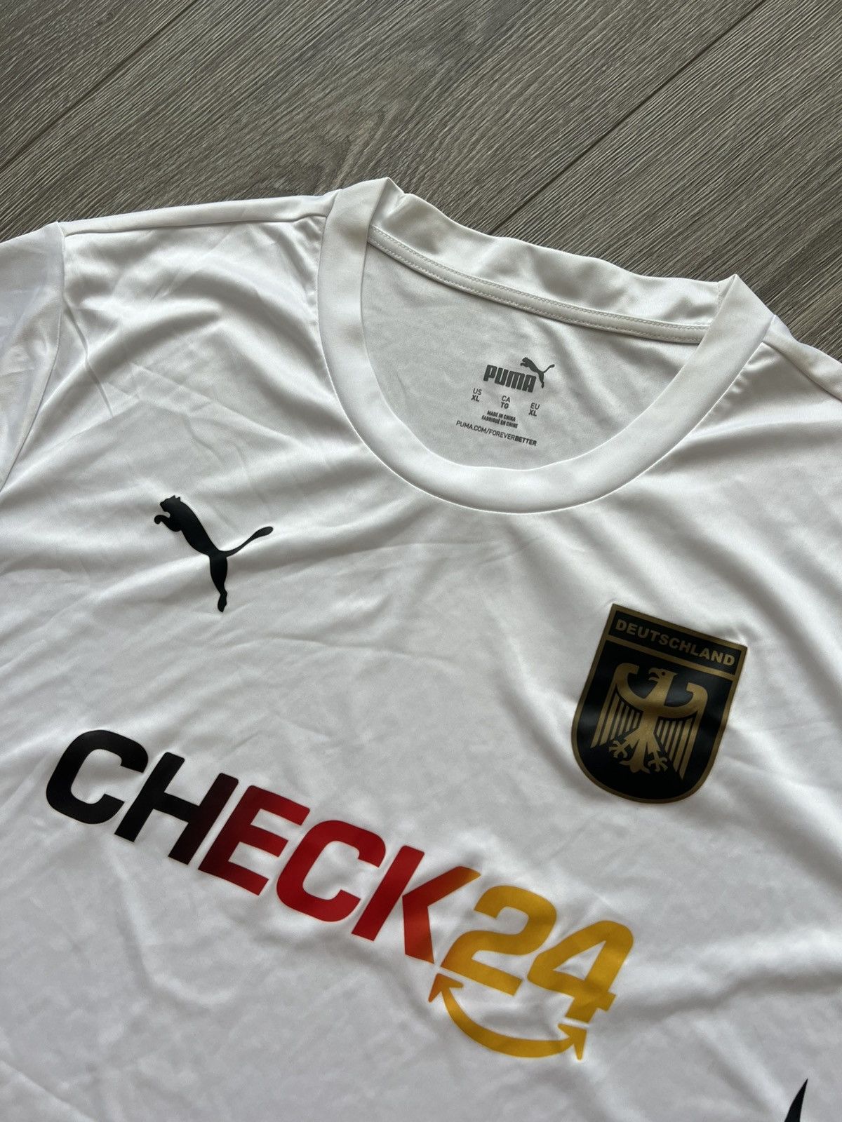 Puma GERMANY DEUTSCHLAND PUMA FOOTBALL SOCCER JERSEY Size US XL / EU 56 / 4 - 3 Thumbnail