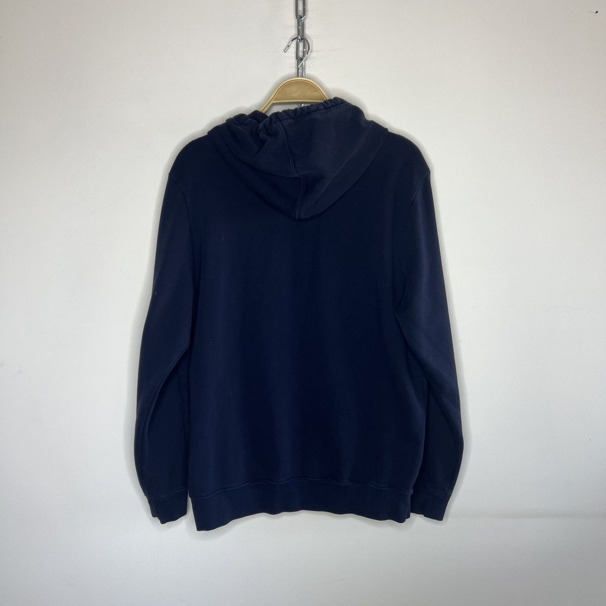 Gap × Vintage Gap Vintage Hoodie Navy Big Logo Spellout Retro Y2K Drill Size US L / EU 52-54 / 3 - 7 Thumbnail