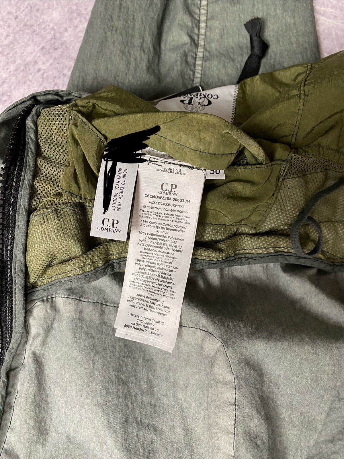 C.P. Company C.P. Company 50 Fili Gum Mixed jacket Size US M / EU 48-50 / 2 - 12 Thumbnail