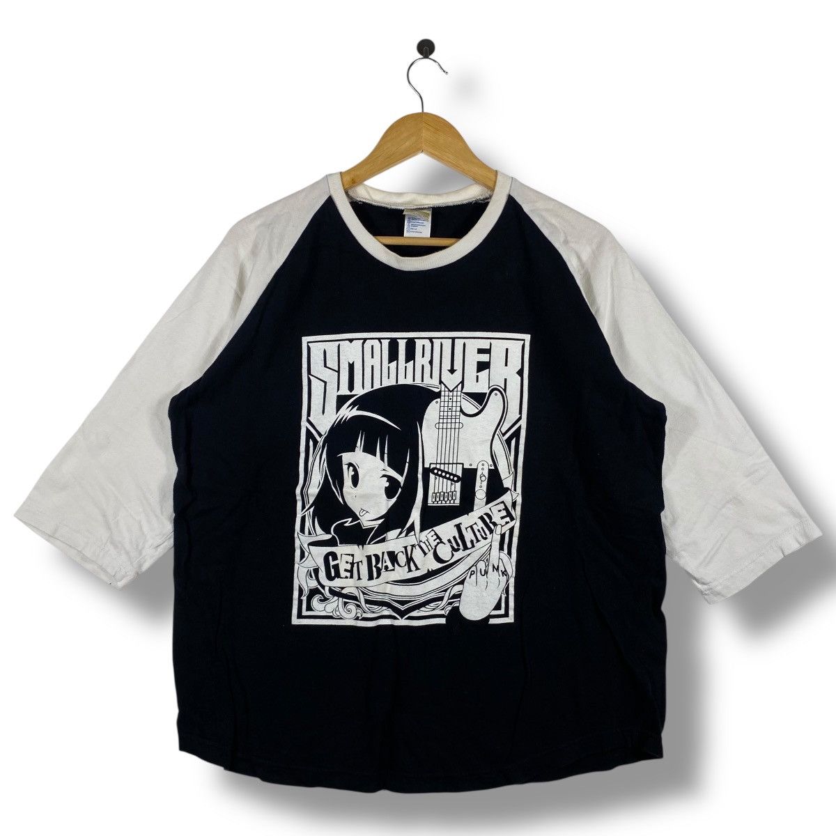 Anime SMALLRIVER Get Back The Culture Punk Anime Graphic Tee Size US XL / EU 56 / 4 - 1 Thumbnail