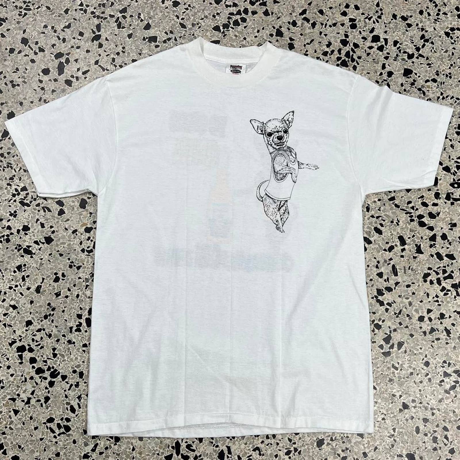 Japanese Brand × Vintage VINTAGE SINGLE STITCH YO QUIERO CERVEZA CHIHUAHUA BEER TEE Size US L / EU 52-54 / 3 - 3 Thumbnail