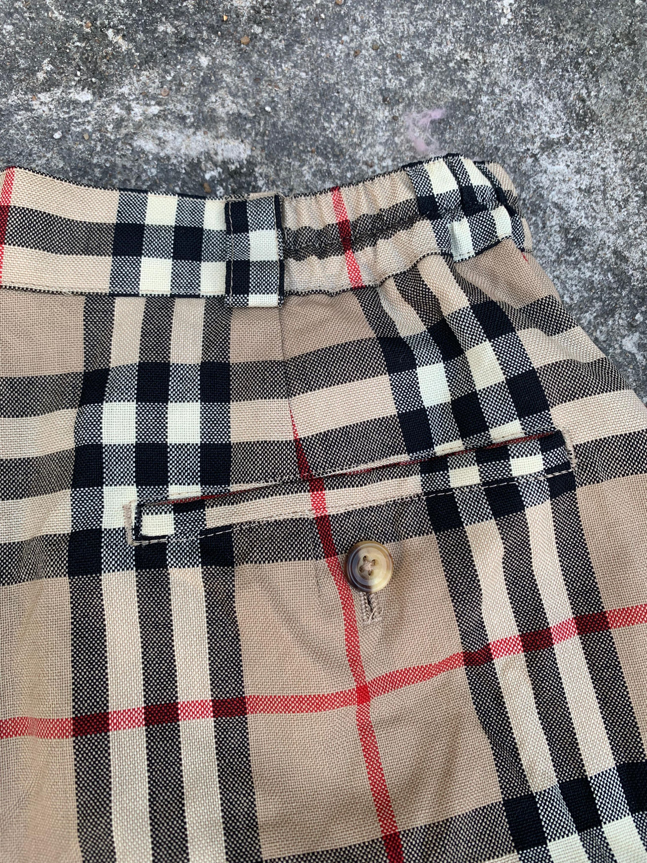 Burberry Vtg Shorts burberrys check Nova Size 28" / US 6 / IT 42 - 6 Thumbnail