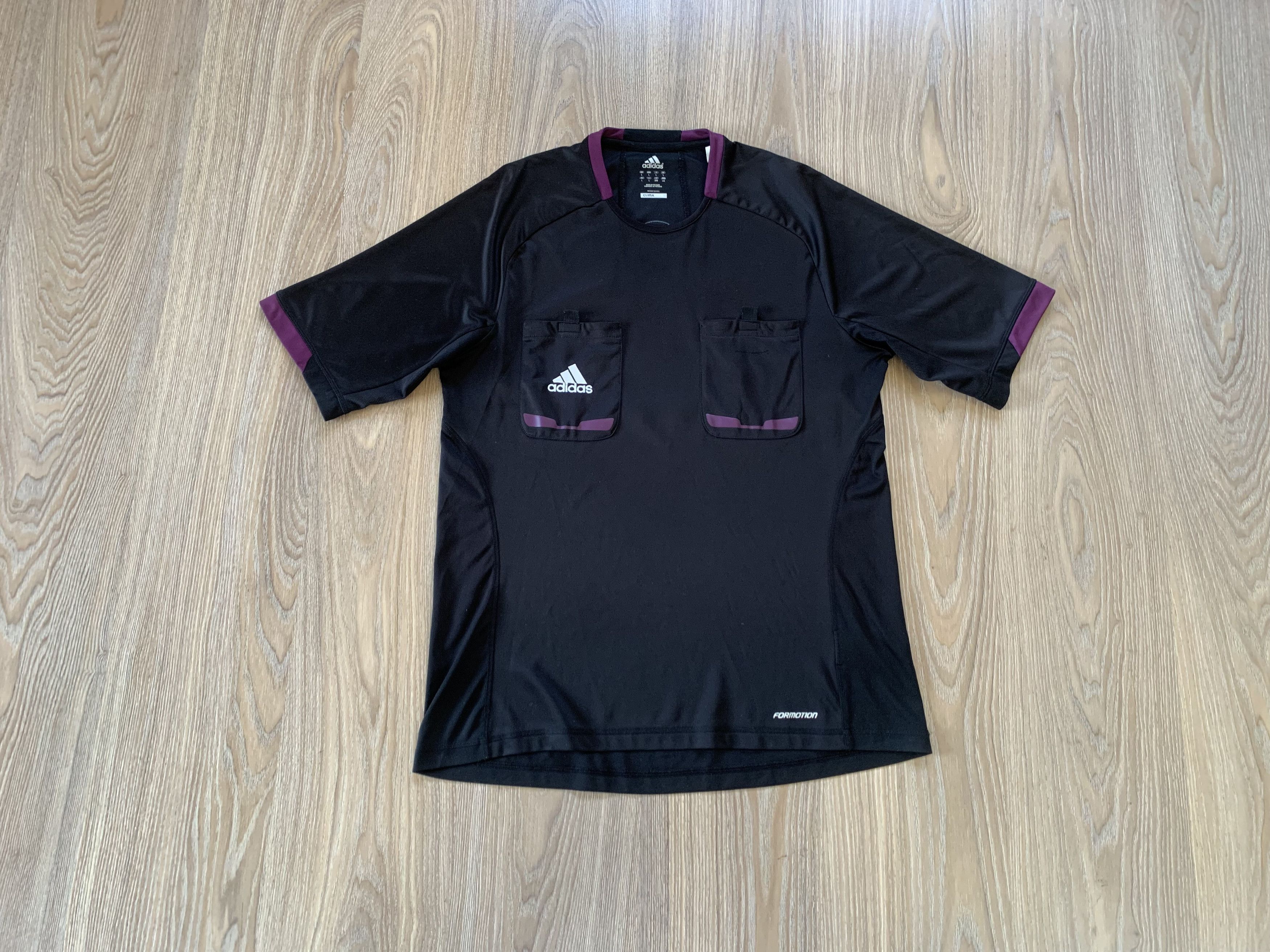 Adidas Adidas Formotion Referee Black Football Shirt Size US L / EU 52-54 / 3 - 1 Thumbnail