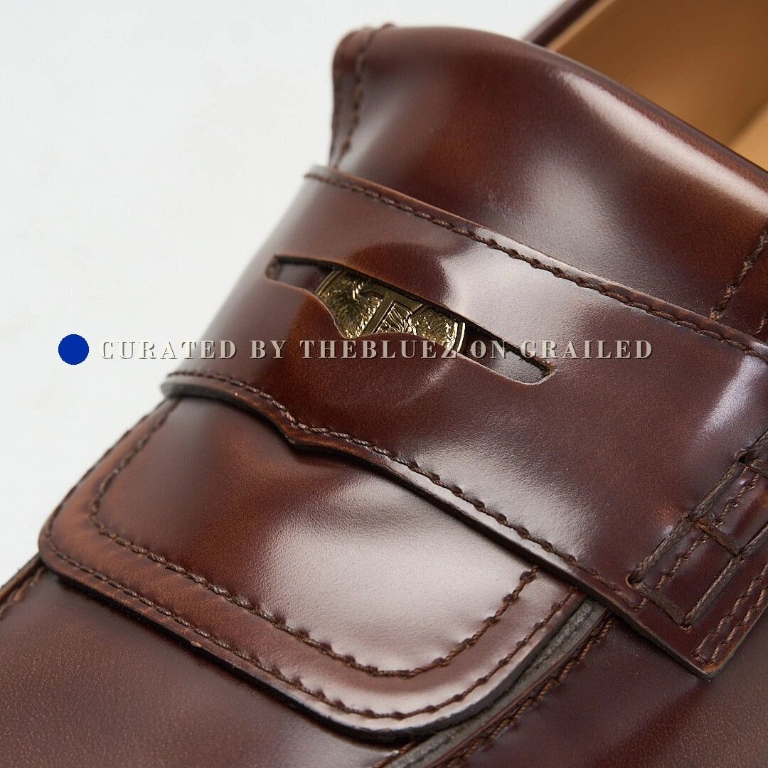 Tod's Women's Vintage Gold Coin Loafers in Brown, Women's (Size 4) — image 5 of 6