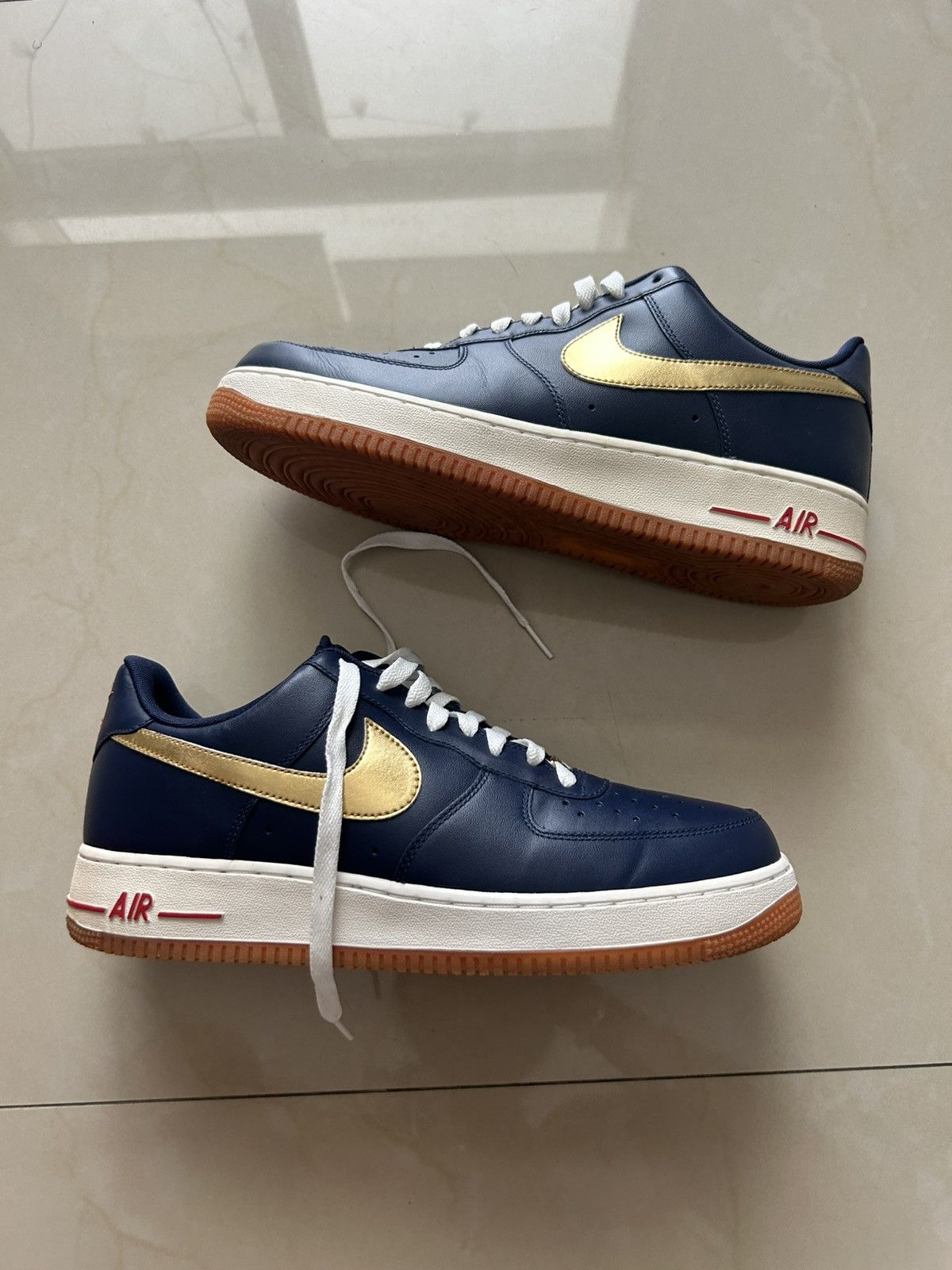 Nike 2012 Nike team USA olympic air force 1s Size US 11 / EU 44 - 1 Thumbnail