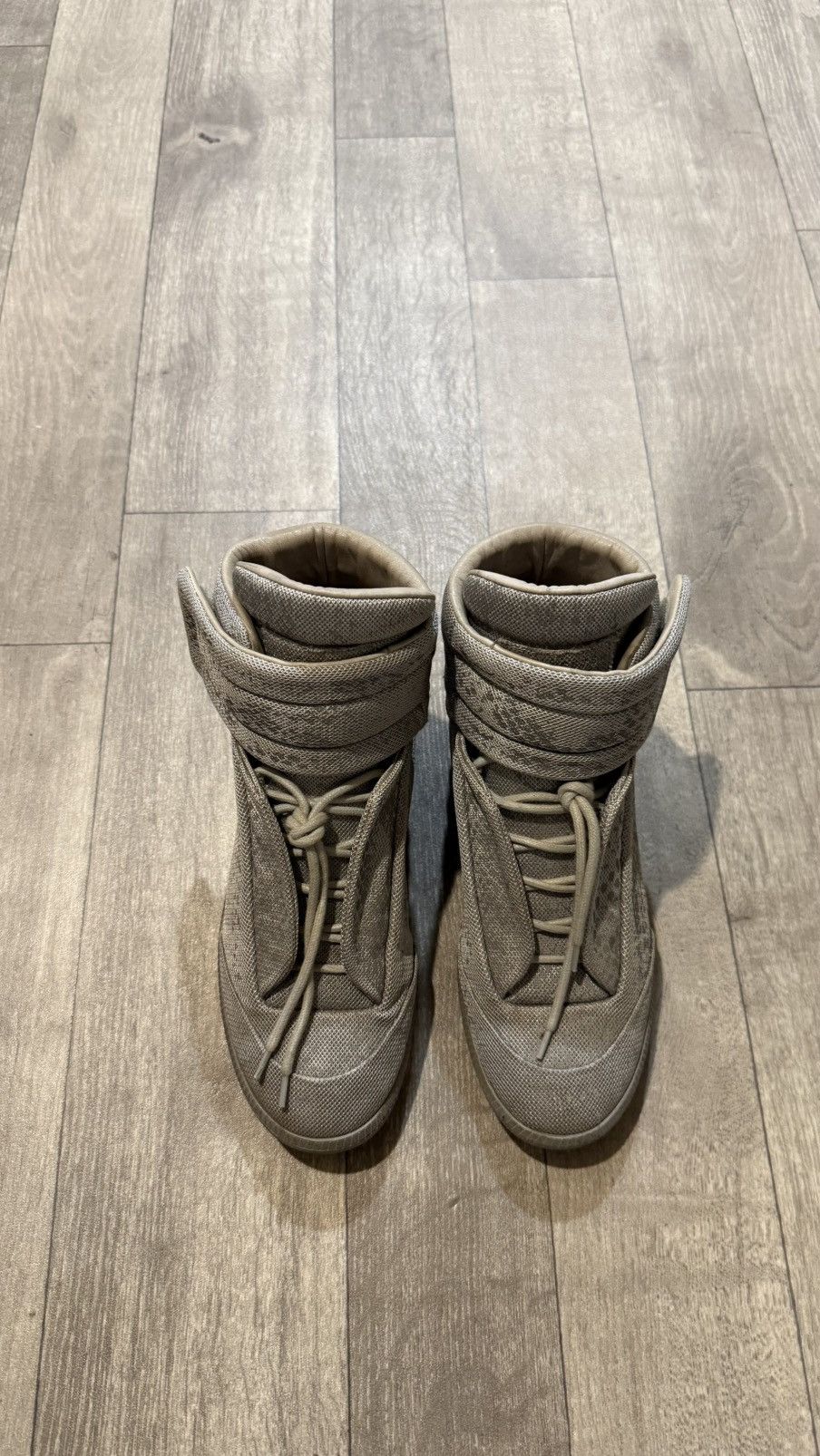 Maison Margiela Maison Margiela Future Reflective python skin 9.5/43 ...