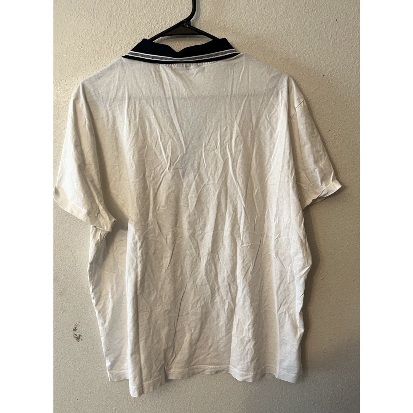 Perry Ellis Vintage Perry Ellis Classic Polo Shirt Men XL Short Sleeve White Casual Travel Size US XL / EU 56 / 4 - 3 Thumbnail