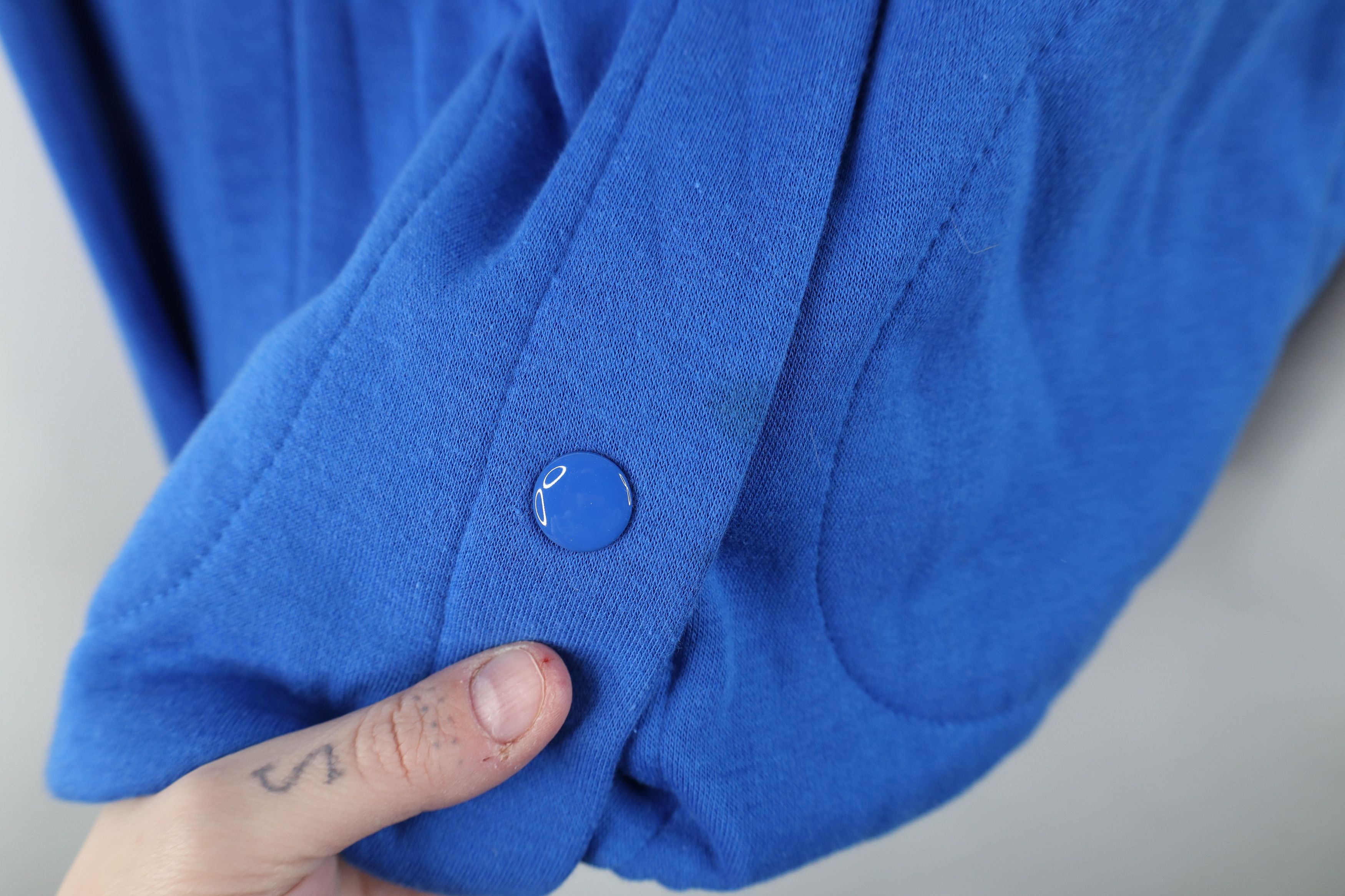 Vintage Vintage 90s Streetwear Cardigan Sweatshirt Jacket Swacket Size L / US 10 / IT 46 - 4 Thumbnail