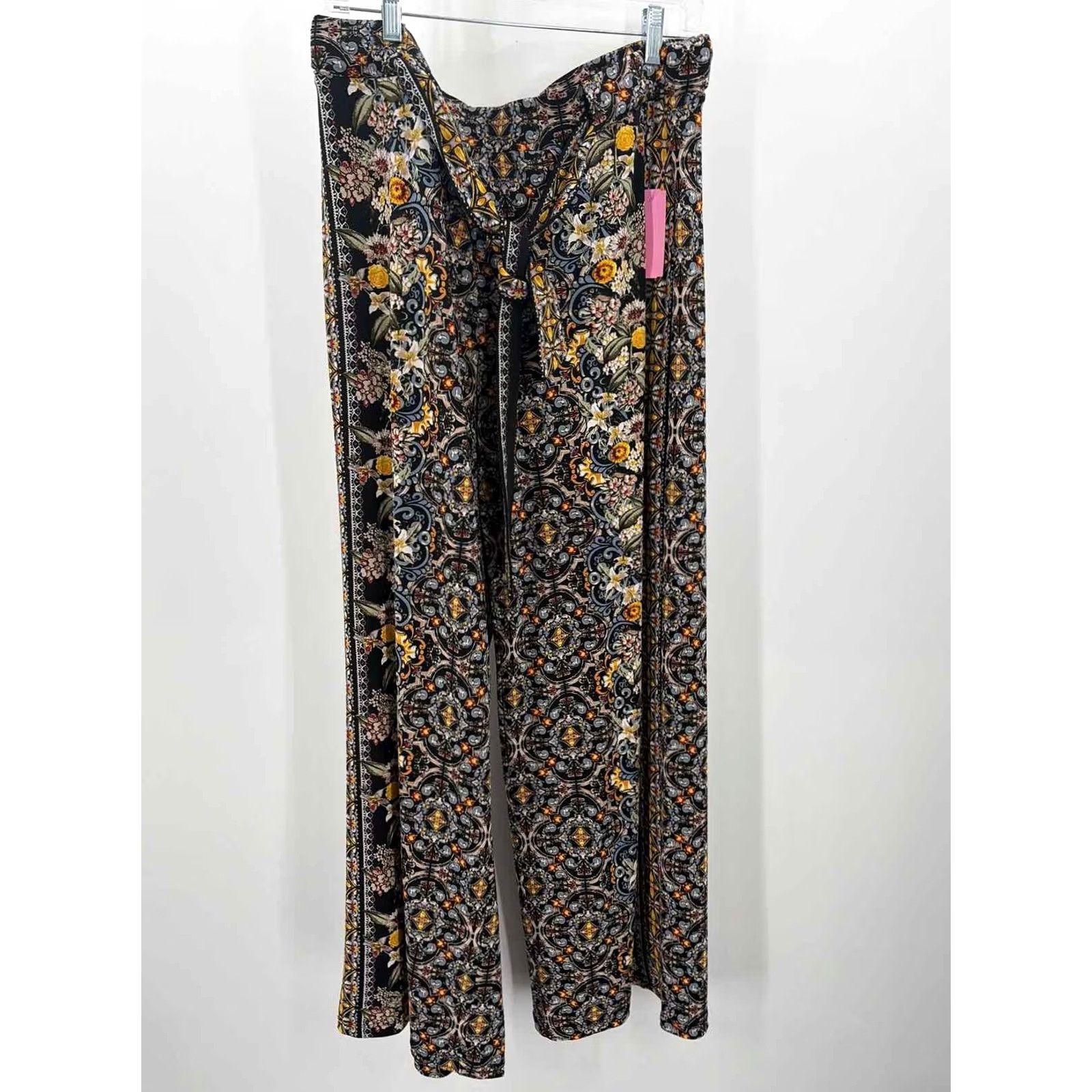 Vintage WHBM Blue Pull On Pants - Pre-Owned Large Size 36" / US 14 / IT 50 - 2 Thumbnail