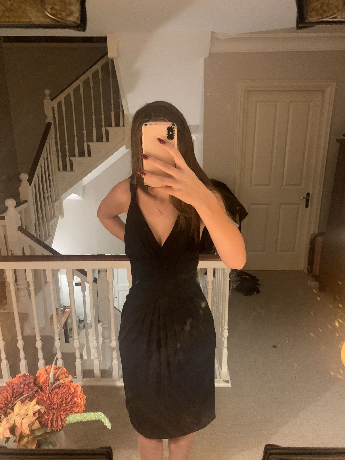 Other Georges Rech Navy Mid-Length Dress. Size M / US 6-8 / IT 42-44 - 2 Thumbnail