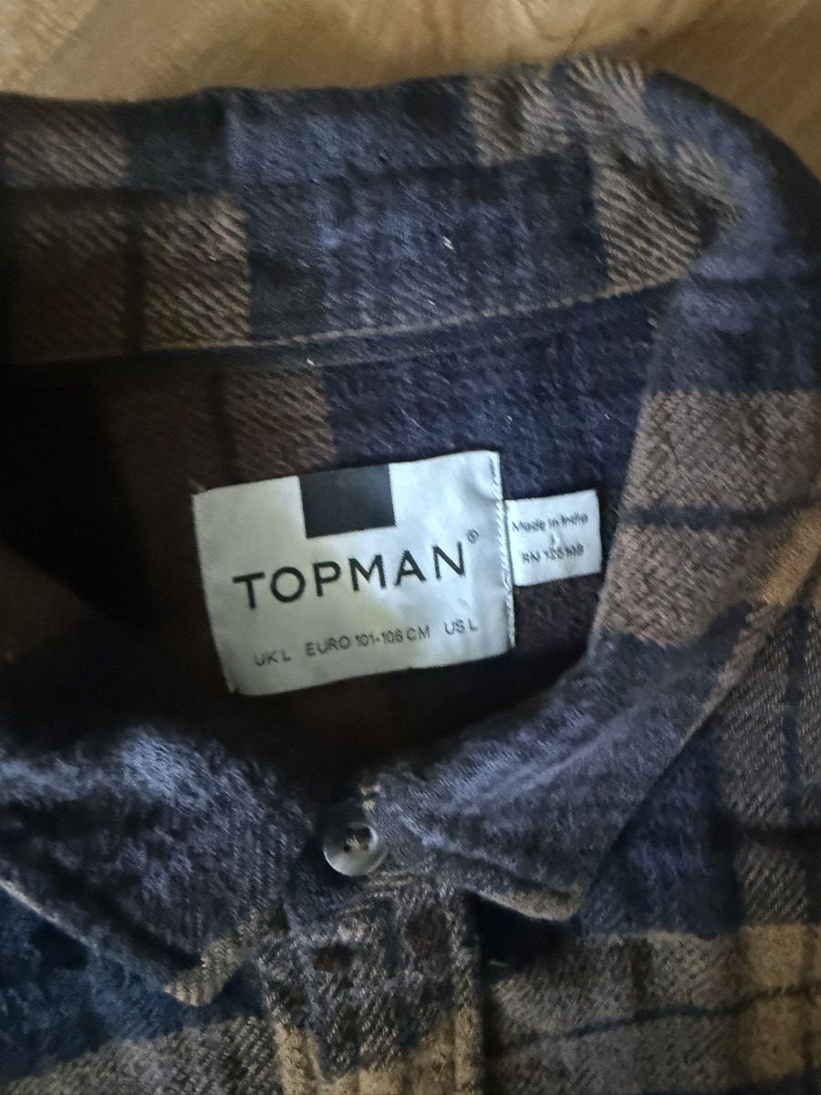 Topman Topman Flannel Size US L / EU 52-54 / 3 - 2 Thumbnail