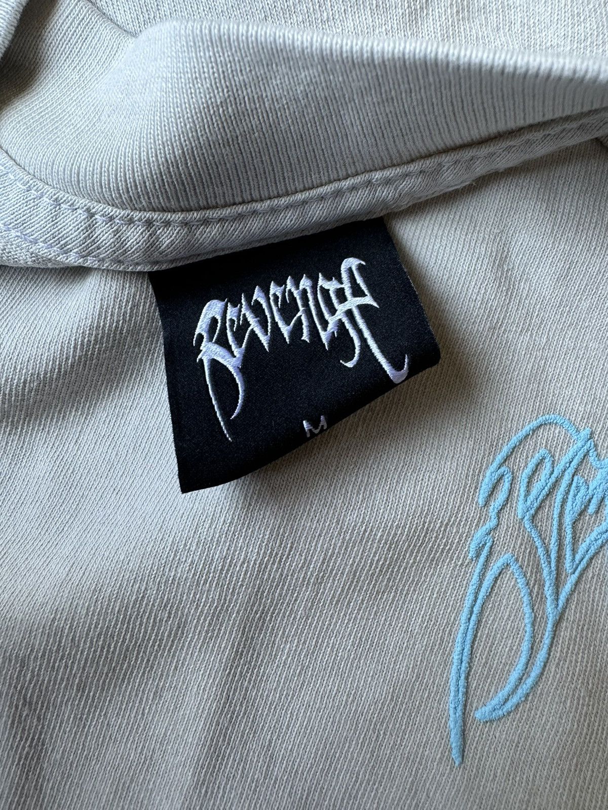 Revenge Revenge X Kill Tee Cement/Baby Blue Size US M / EU 48-50 / 2 - 3 Thumbnail